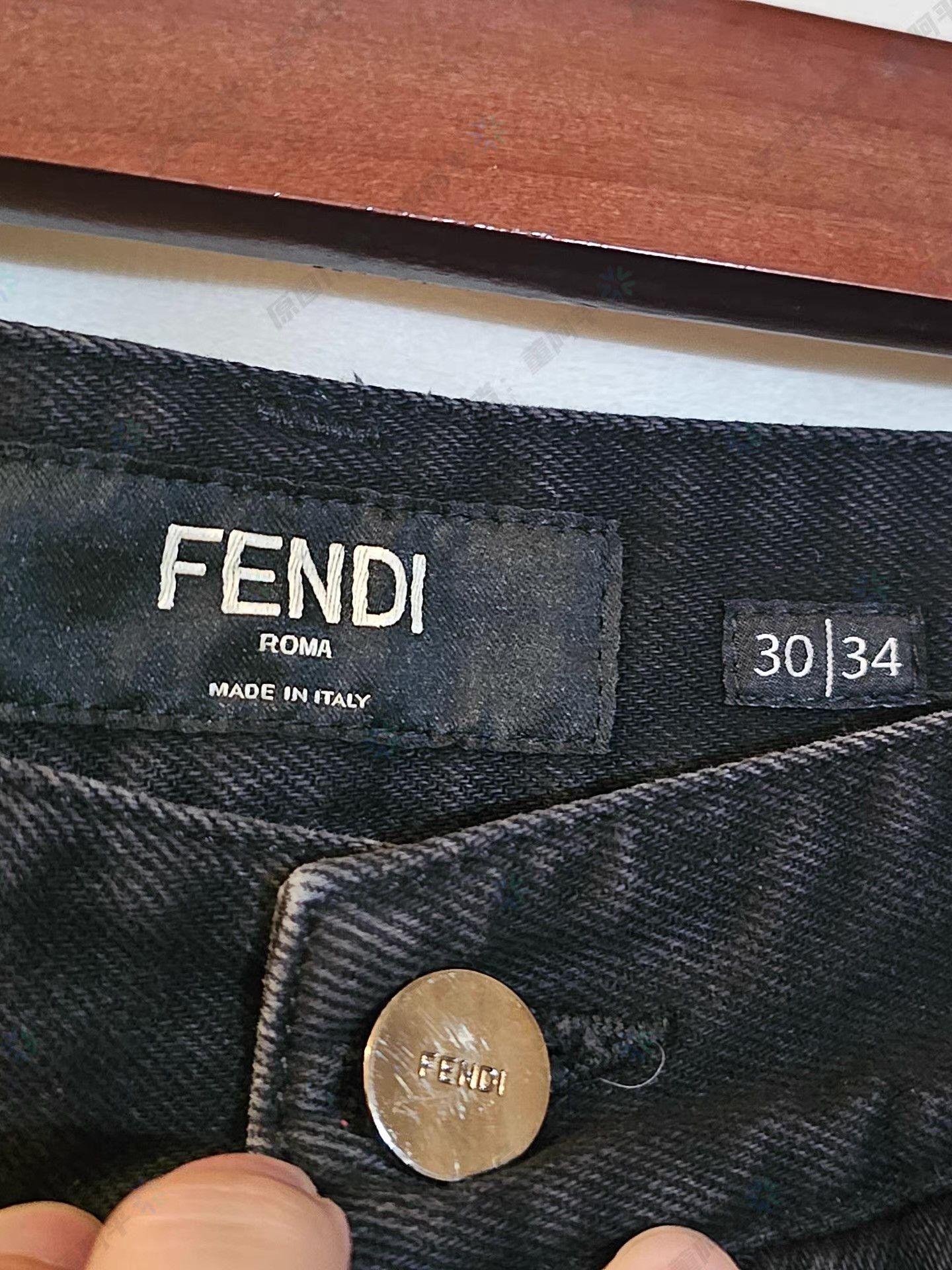 Fendi FENDI men's and women's classic jeans Q4 Size US 32 / EU 48 - 3 Thumbnail