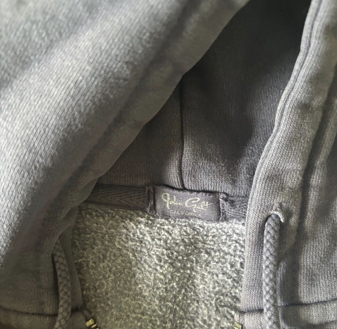Brandy Melville Brandy Melville Navy Blue Oversized Christy Hoodie Size ONE SIZE - 3 Thumbnail