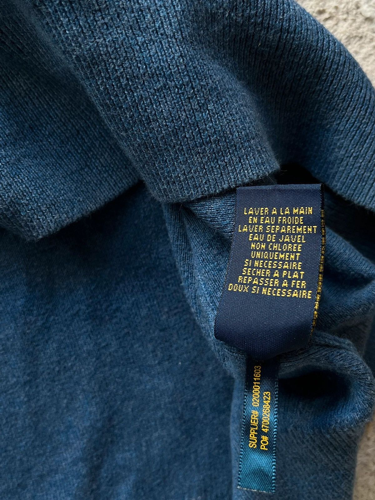 Polo Ralph Lauren Ralph Lauren Small Pony V-Neck 100% Pima Cotton Sz XL Size US XL / EU 56 / 4 - 5 Thumbnail