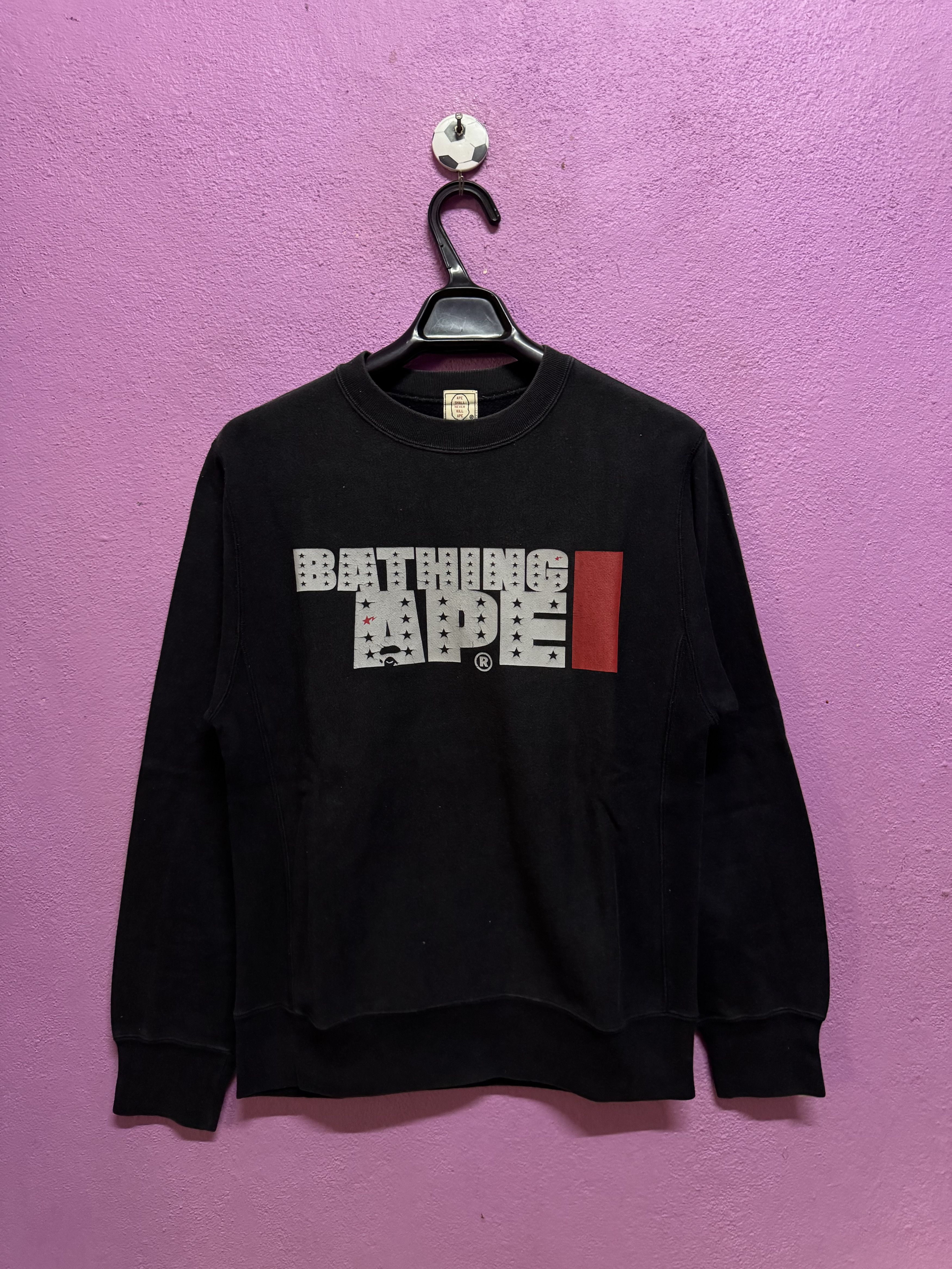 Bape Bathing Ape Crewneck Size XS Size US XS / EU 42 / 0 - 1 Thumbnail