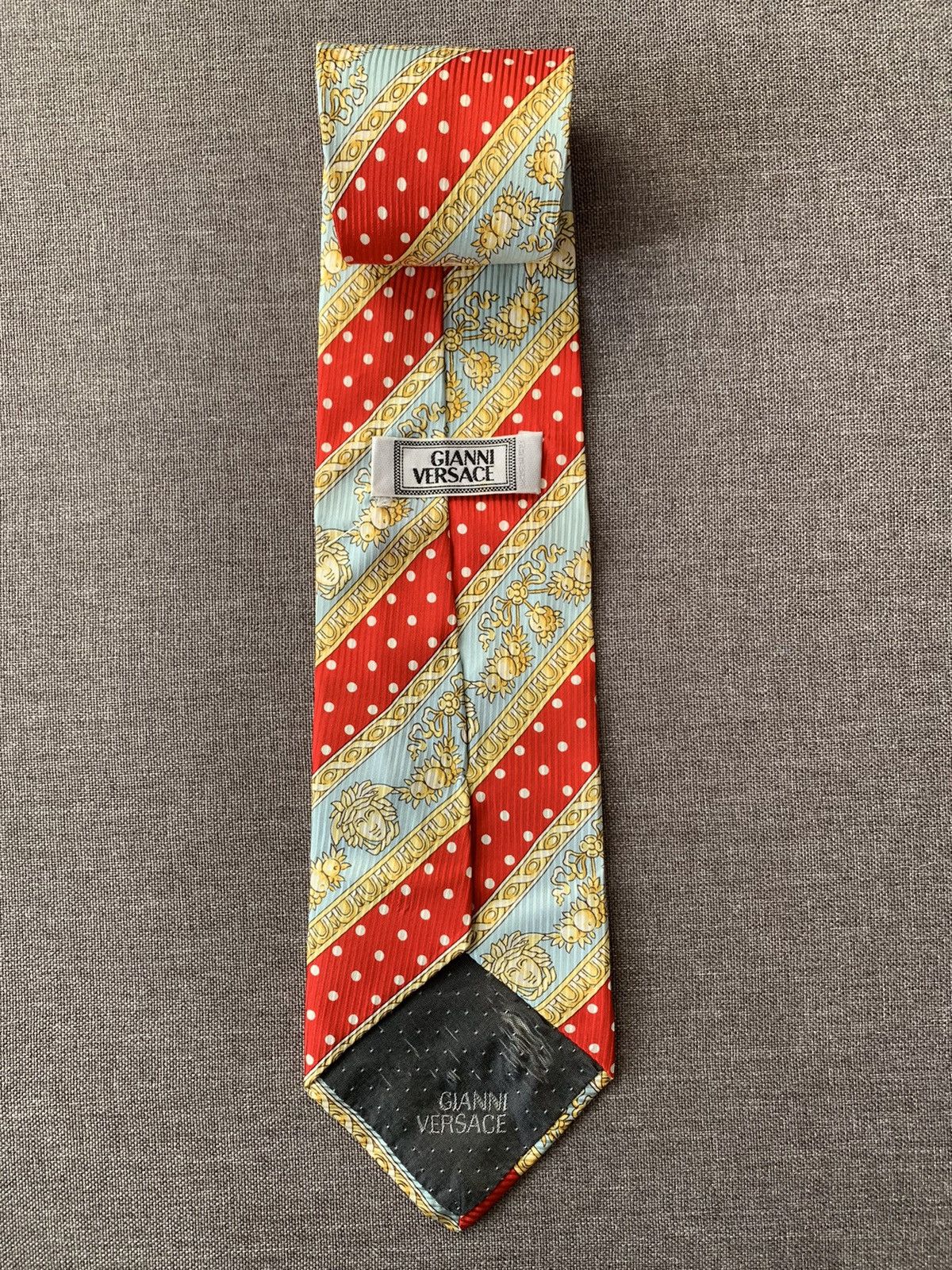 Versace Gianni Versace Medusa vintage baroco tie Size ONE SIZE - 10 Thumbnail