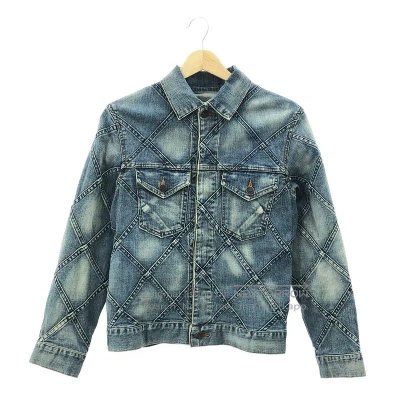 Junya Watanabe Junya Watanabe Diamond Pattern Denim Size S / US 4 / IT 40 - 1 Thumbnail