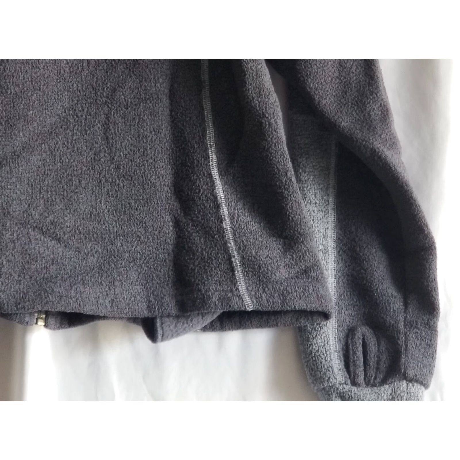Vintage Kuhl Alfpaca Fleece Full Zip Sweater Jacket Women Large Blue grey Full Zip Size L / US 10 / IT 46 - 6 Thumbnail