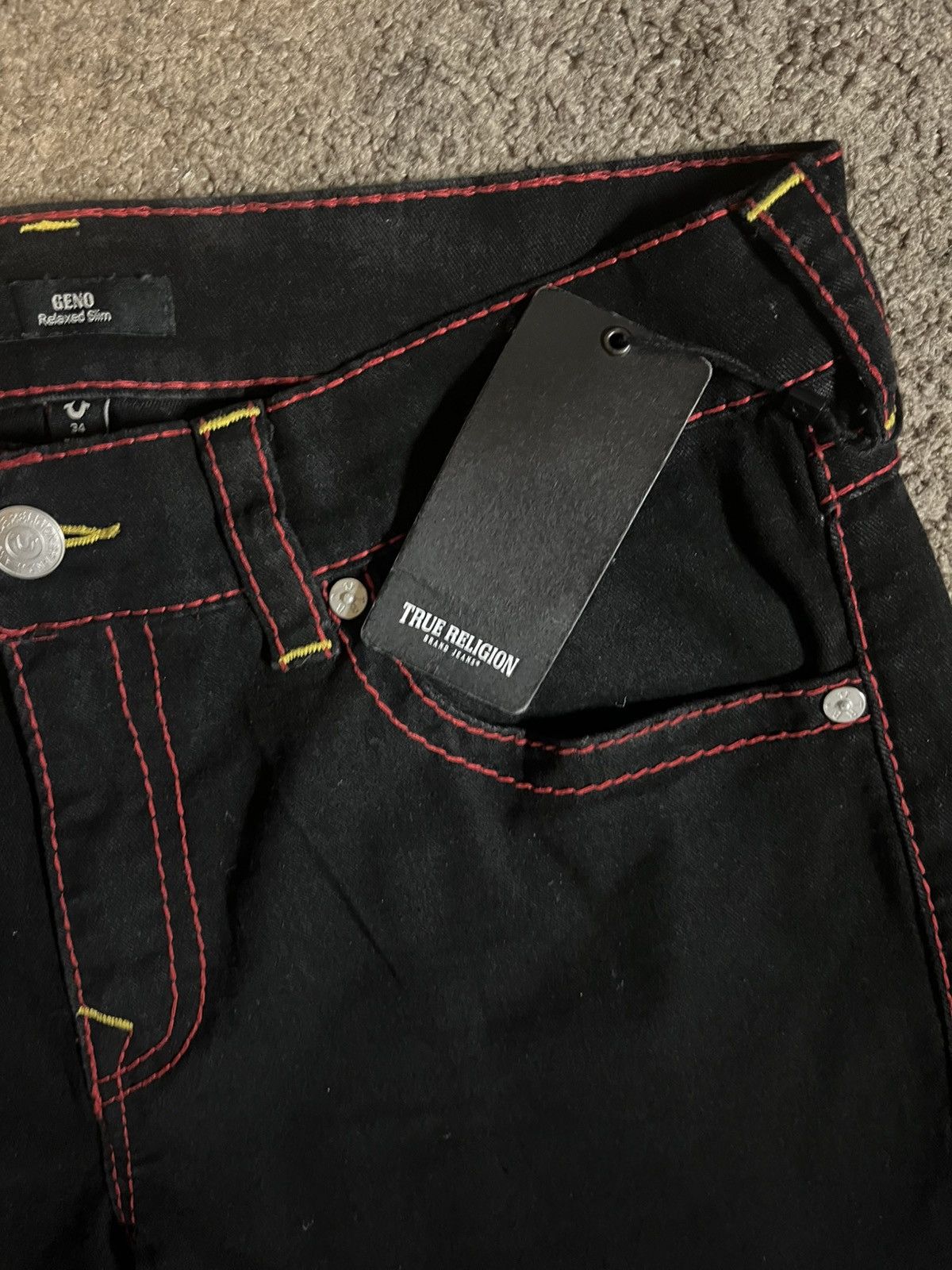 True Religion True Religion Denim Jeans Size US 34 / EU 50 - 4 Thumbnail