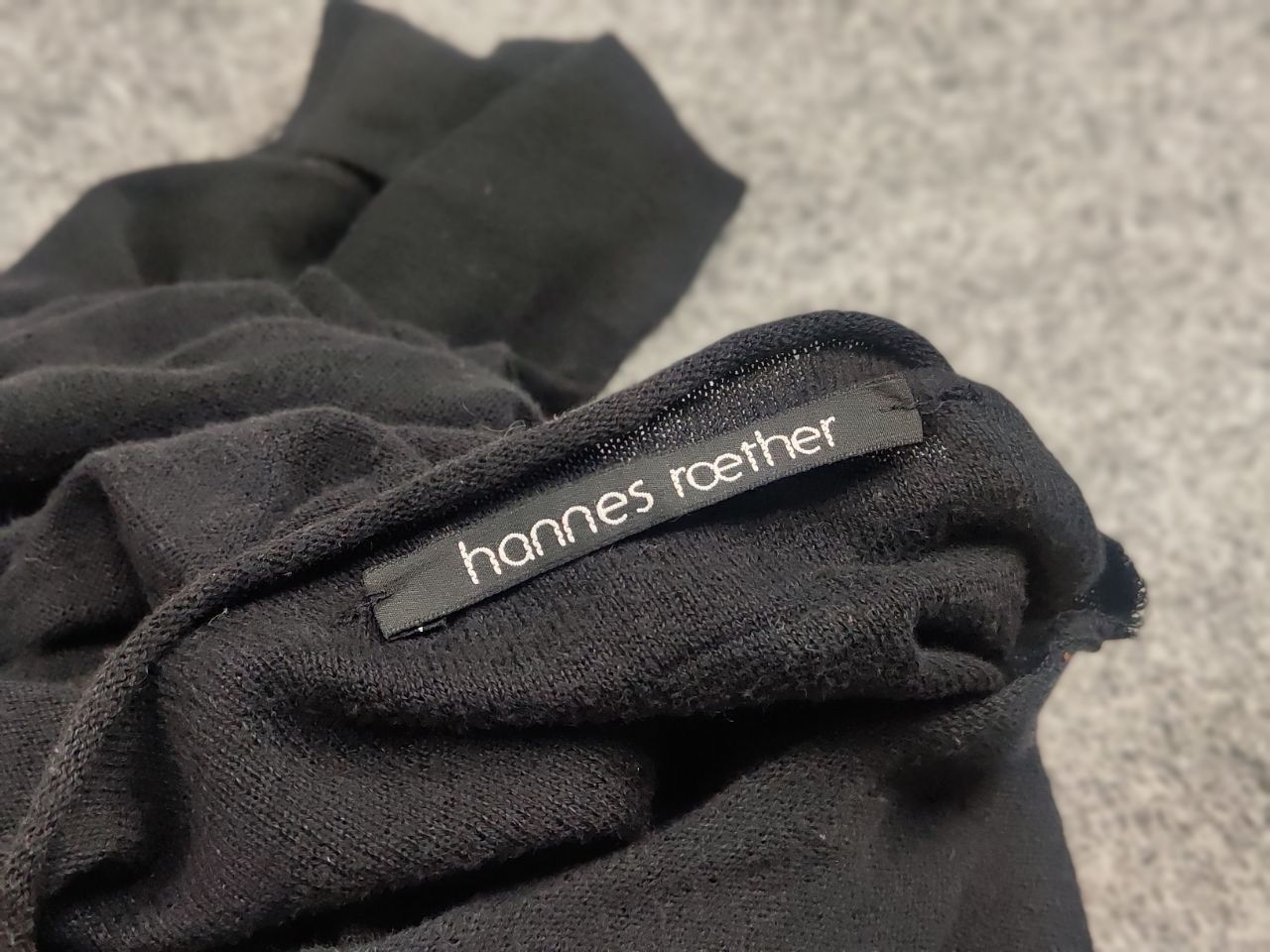 hannes roether Hannes Roether Design Black Lienne blend Light Long Sleeve Size S / US 4 / IT 40 - 14 Thumbnail