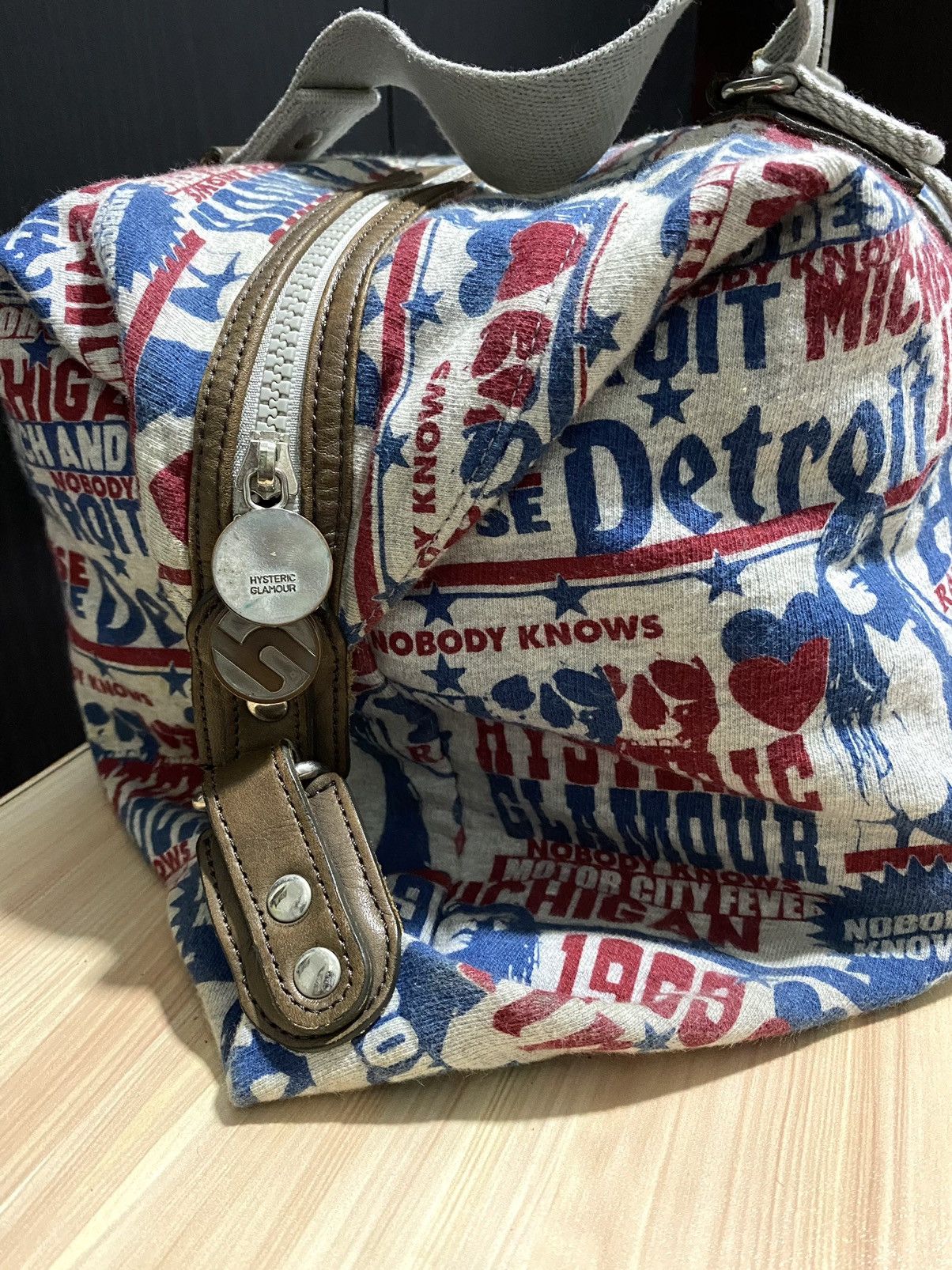 Hysteric Glamour Hysteric Glamour Fullprint Sexy Woman shoulder bag Size ONE SIZE - 7 Thumbnail
