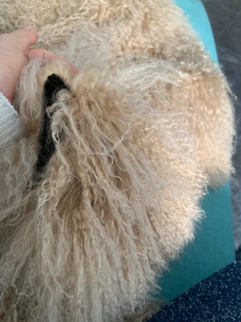 Saint Laurent Paris Saint Laurent Paris Tan sheep fur jacket 2505-Nextarrow Size XS / US 0-2 / IT 36-38 - 5 Thumbnail