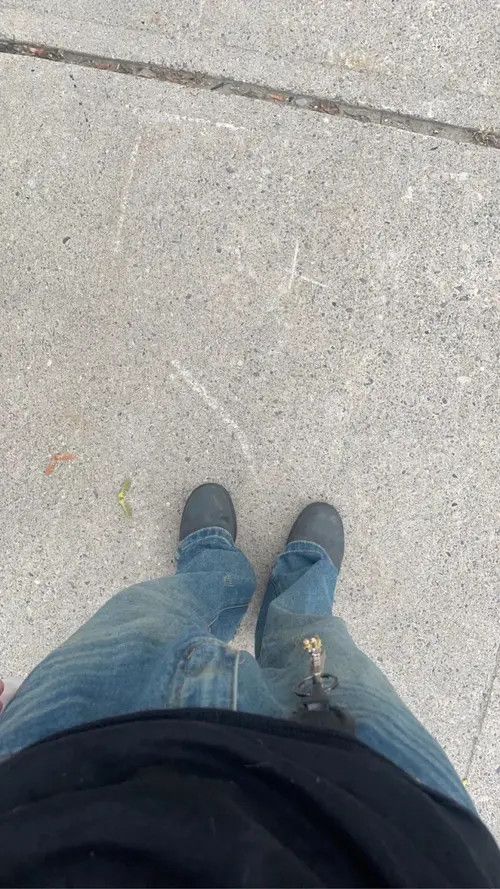 Japanese Brand Flared jeans wide legs ripped vintage baggy pants Y2k Size US 30 / EU 46 - 7 Thumbnail
