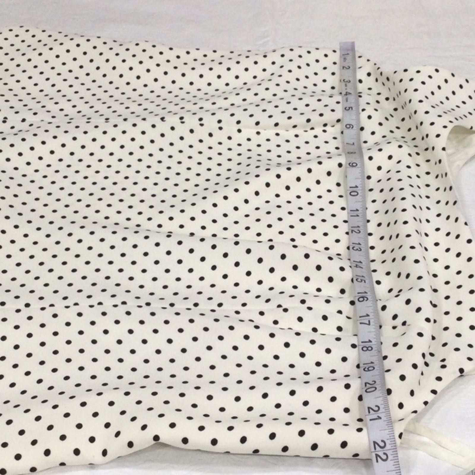Other Jones Studio Separates White w/Black Polka-dots Top 16W NWT Size XXL / US 16-18 / IT 52-54 - 16 Thumbnail