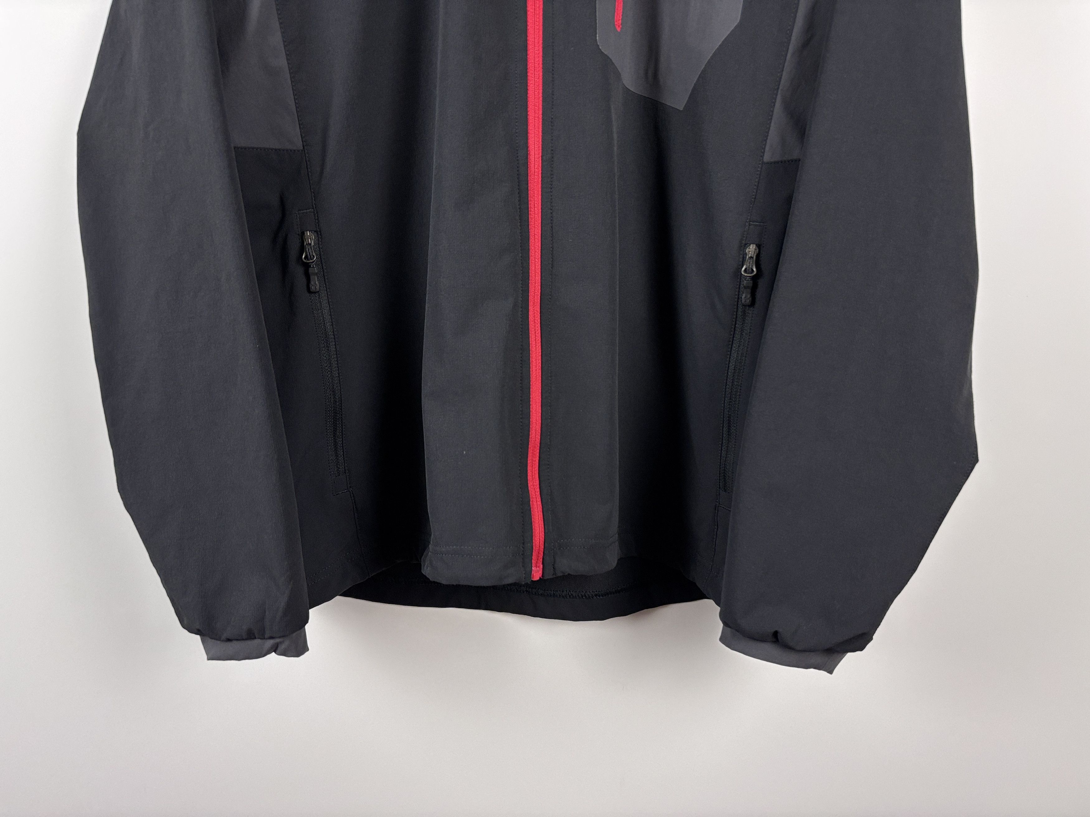 Haglofs × Vintage Haglofs Outdoor Hiking Trekking Jacket Black Gray Size XL Size US XL / EU 56 / 4 - 3 Thumbnail