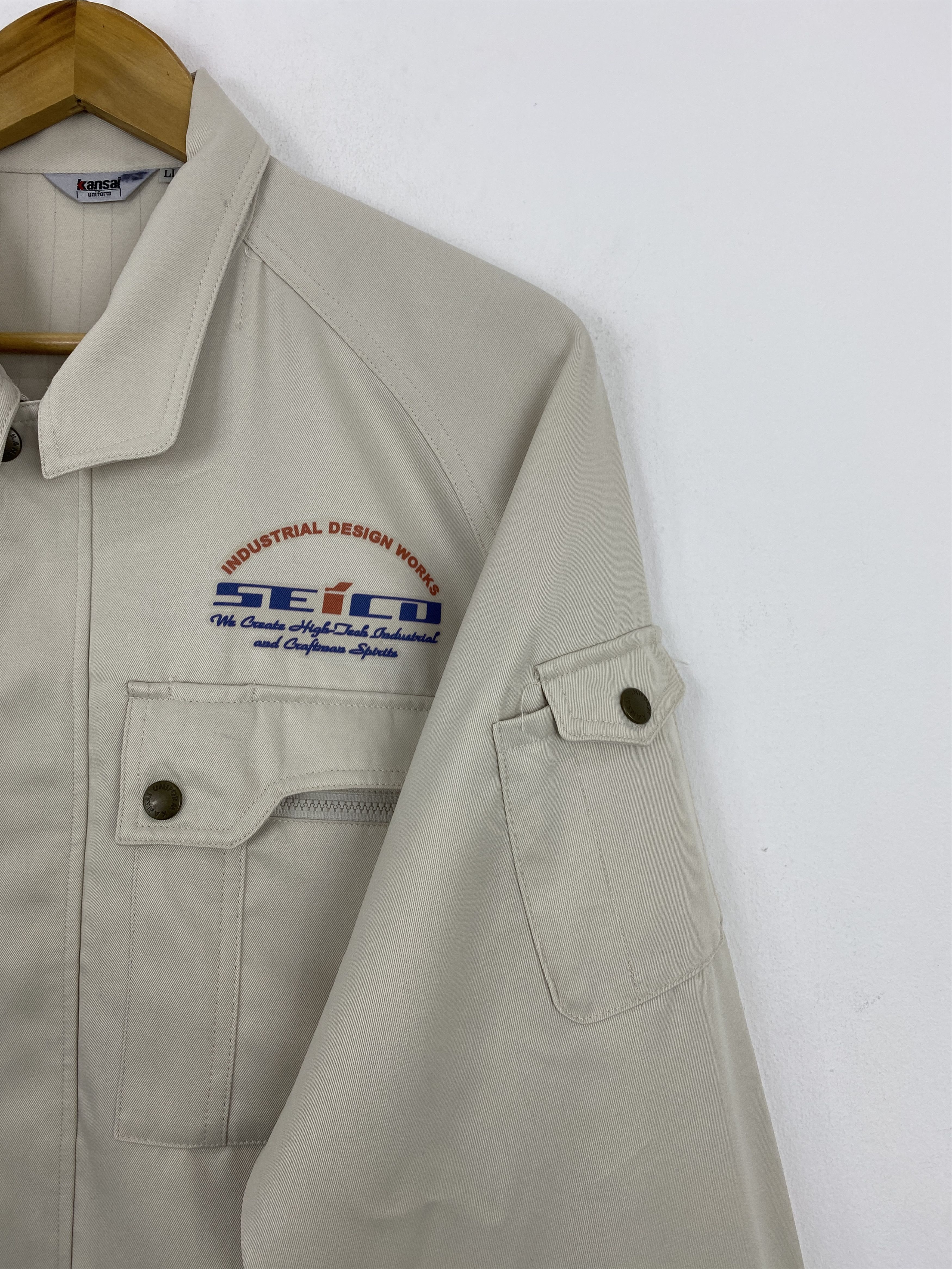 Japanese Brand Vintage Kansai Japanese Brand Worker Denim Jacket J1776 Size US XL / EU 56 / 4 - 6 Thumbnail