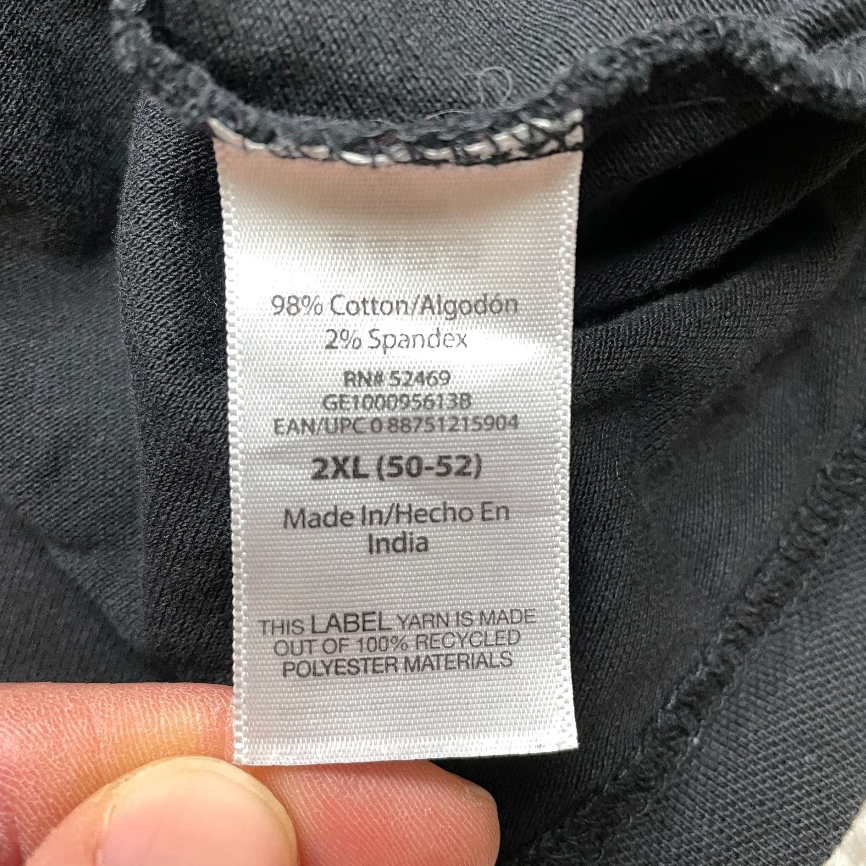 George George Polo Shirt Mens 2XL 50-52 Black Short Sleeve Polo Shirt Shirt Short Sleeve George Mens 2XL Black Cotton Knit Casual Rugby Golf Top Size US XXL / EU 58 / 5 - 6 Thumbnail