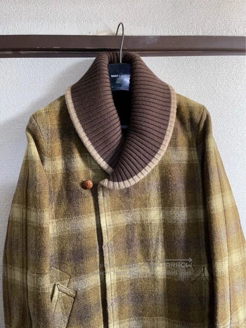 Number (N)ine Number (N)ine 08aw Plaid Coat Jacket. Size US S / EU 44-46 / 1 - 4 Thumbnail