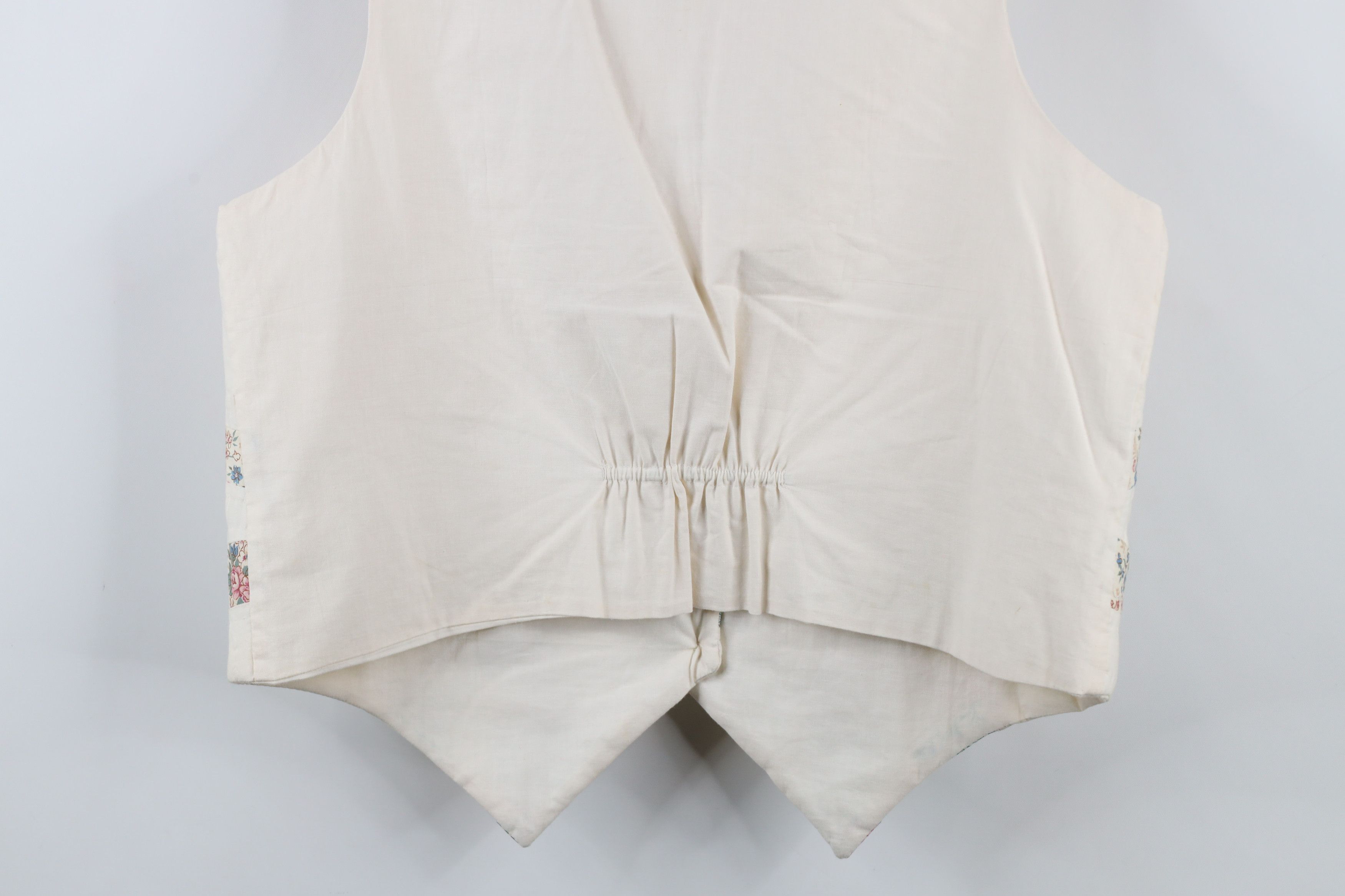Vintage Vintage 90s Streetwear Distressed Patchwork Vest Jacket Size L / US 10 / IT 46 - 11 Thumbnail