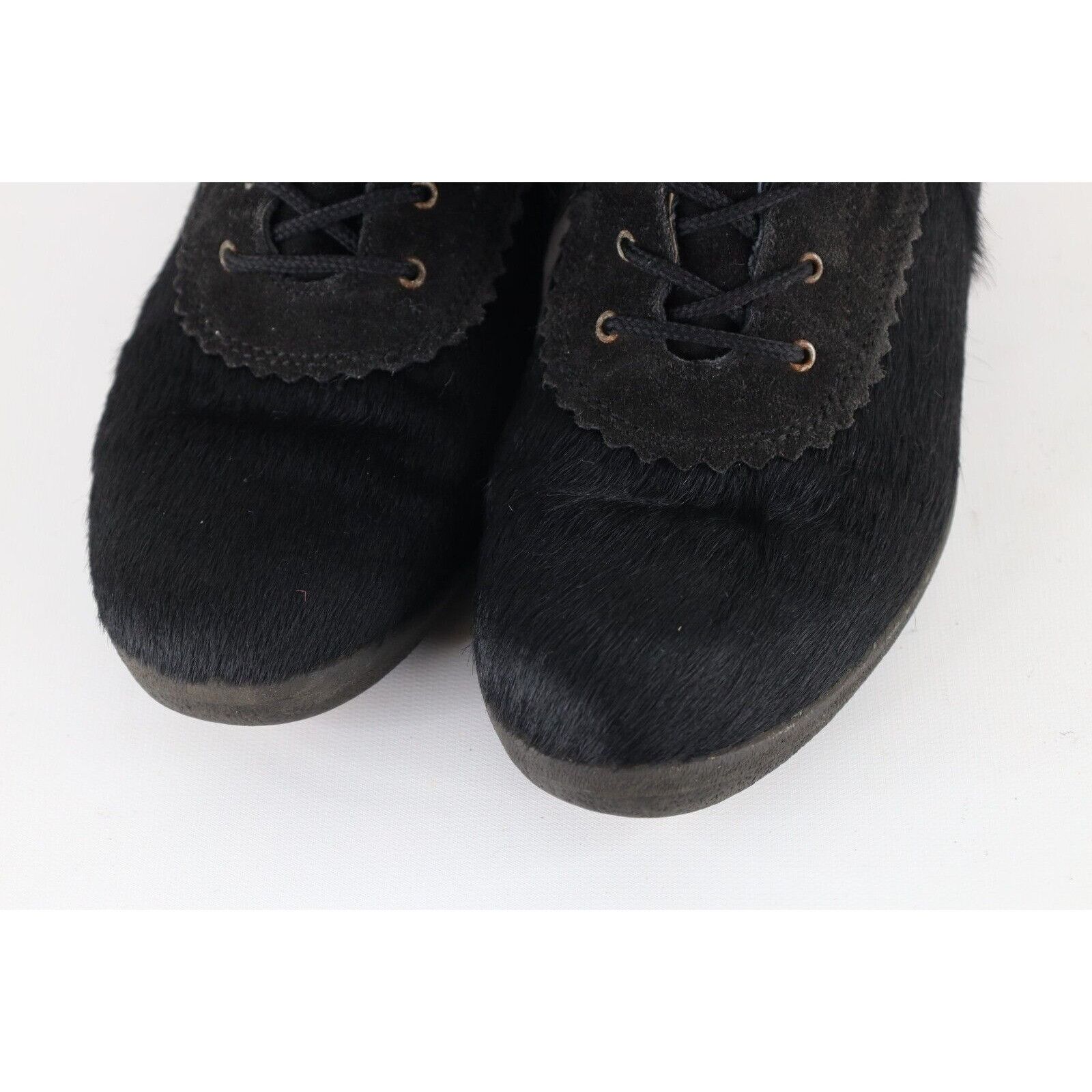 Vintage Vintage 90s Streetwear Fur Suede Leather Moccasin Boots Size US 8 / IT 38 - 3 Thumbnail
