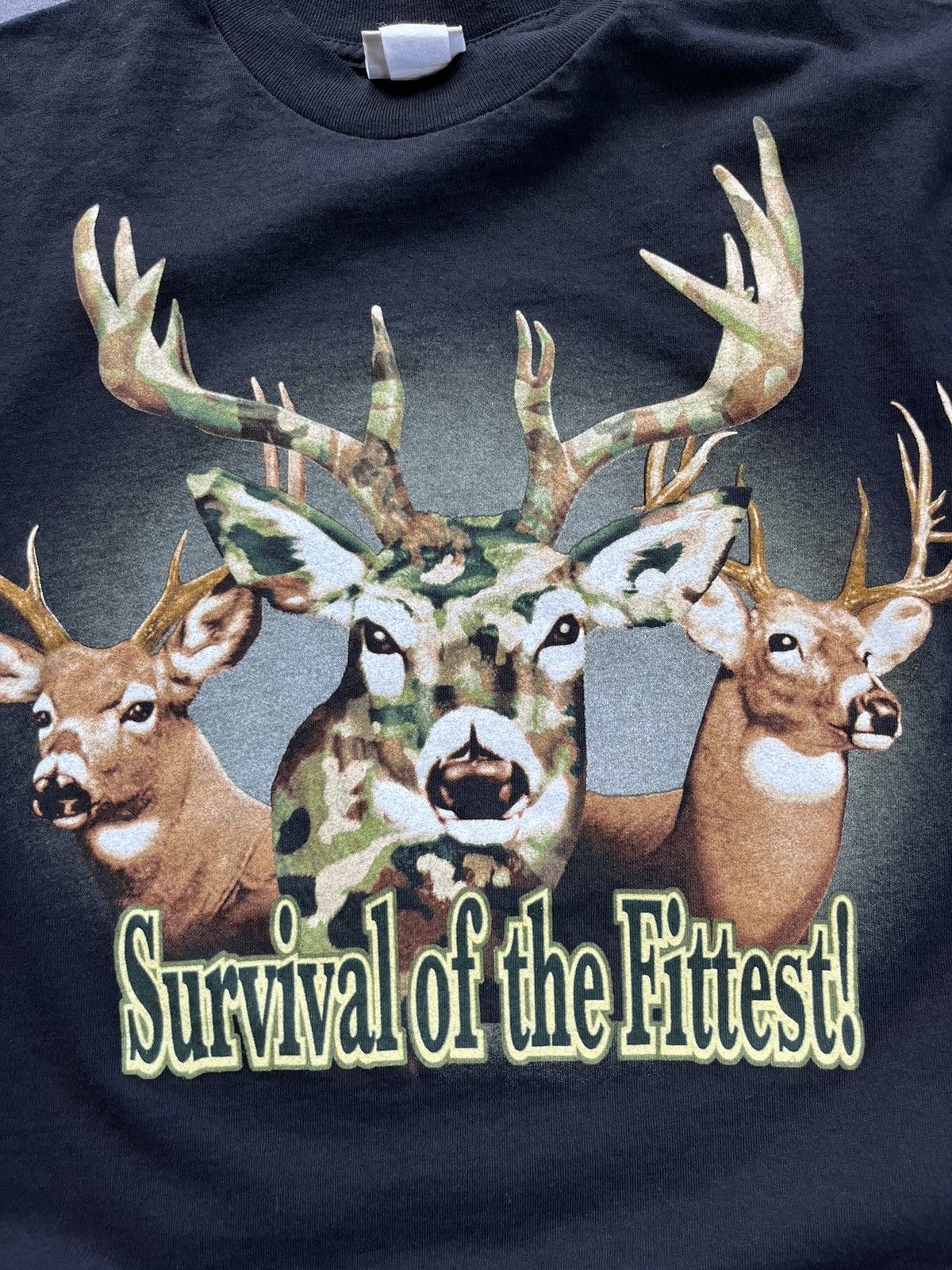 Realtree Vintage National Heritage “Survival of the Fittest! T-Shirt Size US M / EU 48-50 / 2 - 4 Thumbnail