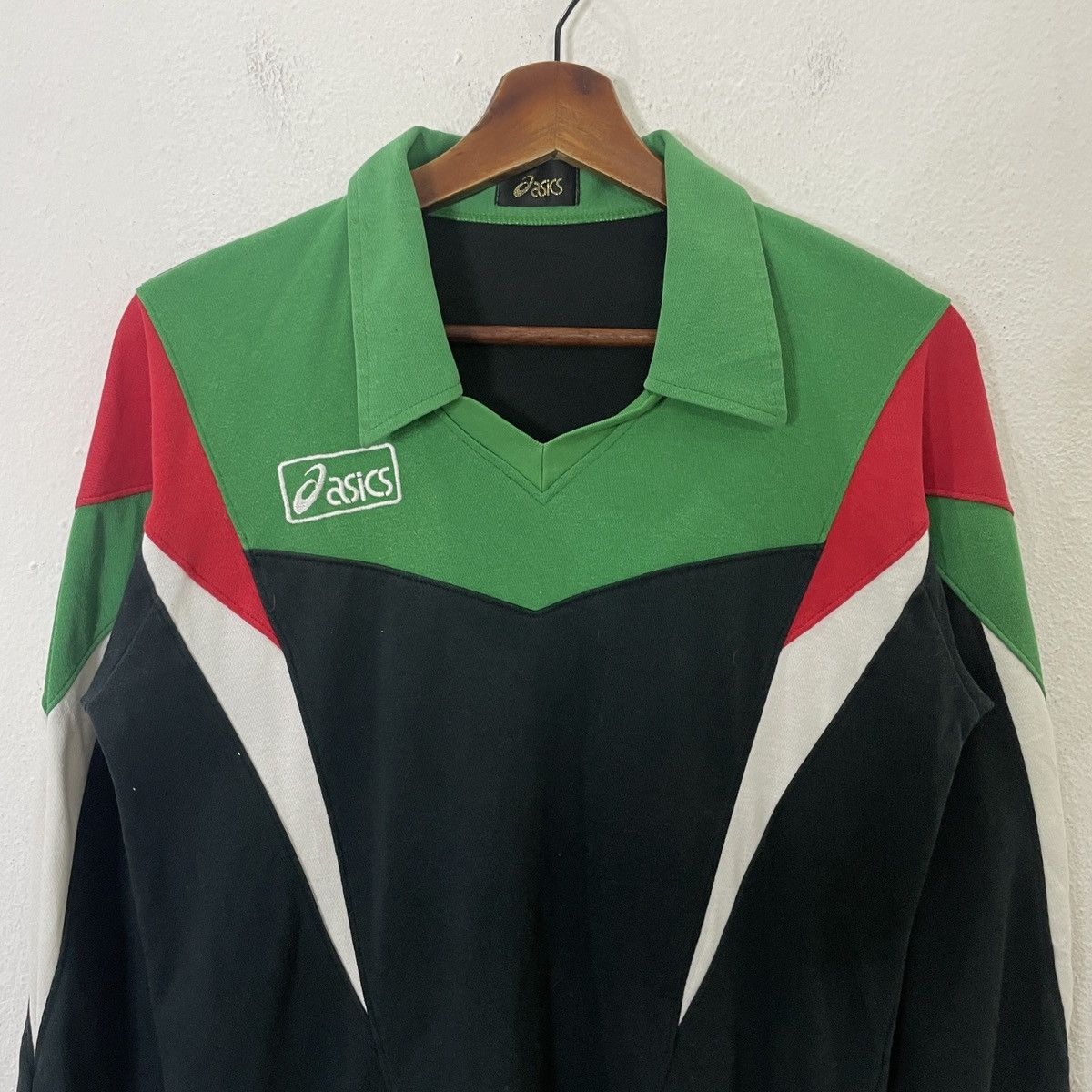 Asics × Vintage Vintage Asics Long Sleeve Tee Size US S / EU 44-46 / 1 - 4 Thumbnail