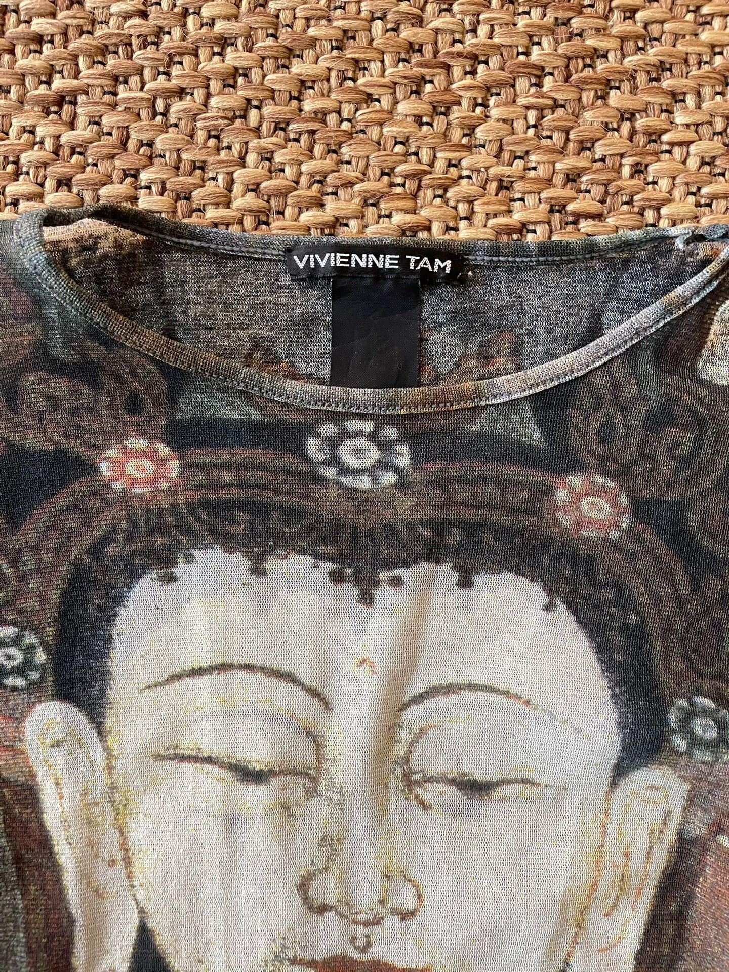 Vivienne Tam Vivienne Tam Buddha Long Sleeve Top US 0 Size XS / US 0-2 / IT 36-38 - 6 Thumbnail