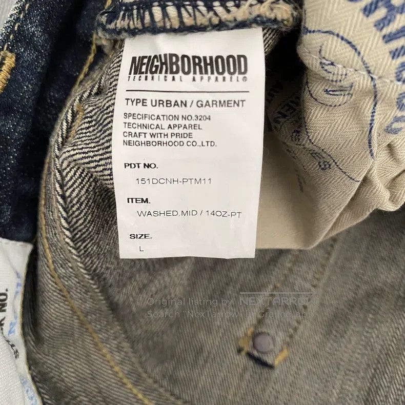 Neighborhood Neighborhood size L Basic Washed Denim Jeans Size US 27 - 9 Thumbnail