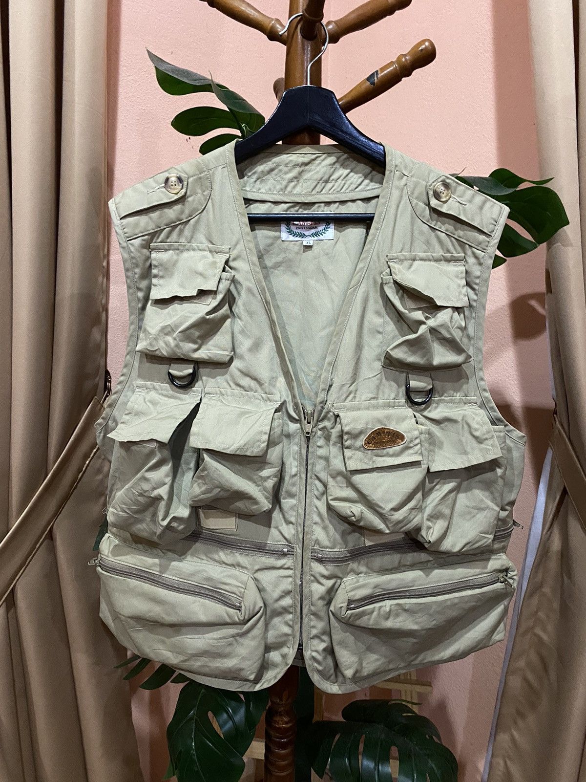 Other Cam-Fis Professional Beige Multi-Pocket Utility Vest Size US XL / EU 56 / 4 - 1 Thumbnail