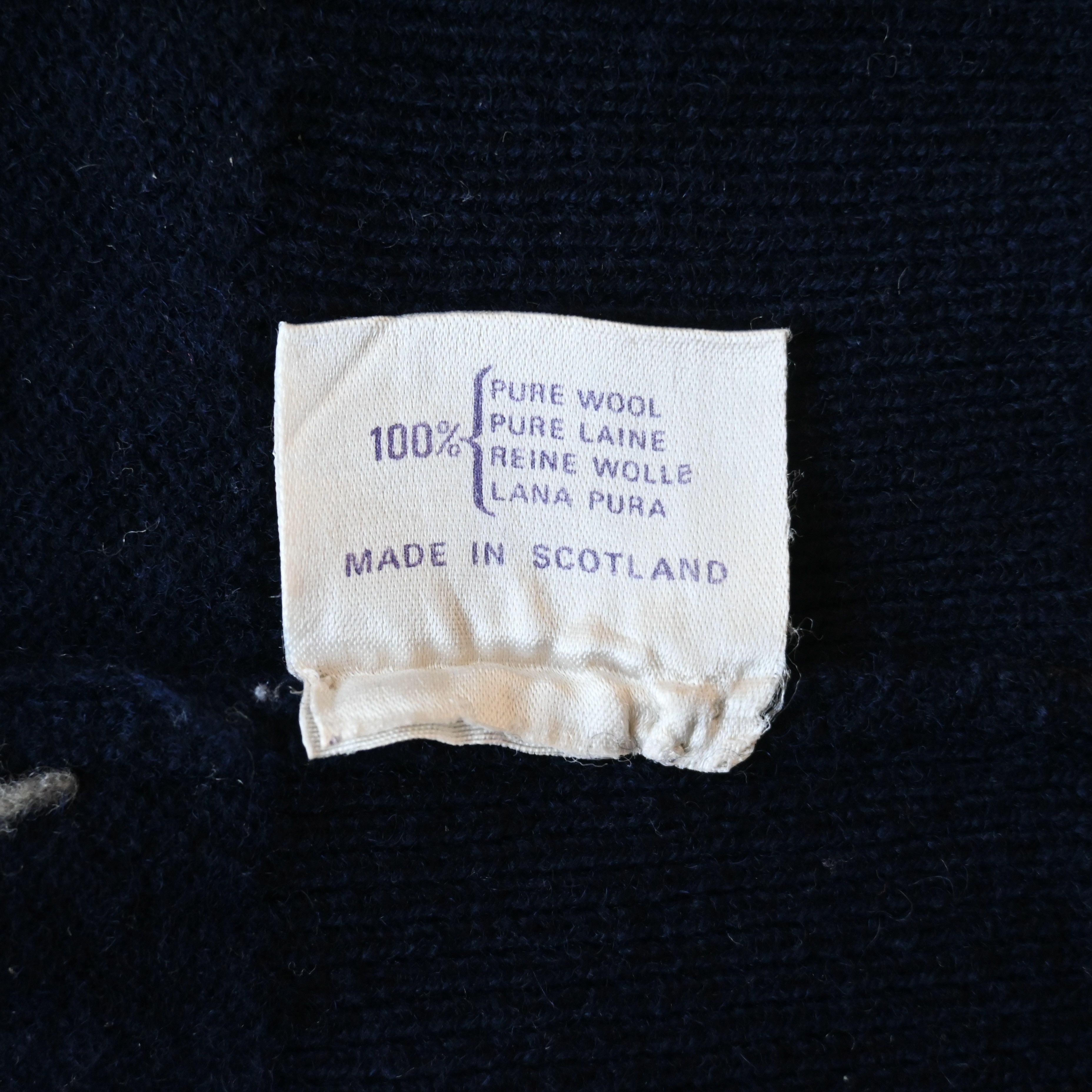 Vintage VTG 1990s BRAEMAR argyle pure wool sweater, made in Scotland Size US S / EU 44-46 / 1 - 13 Thumbnail