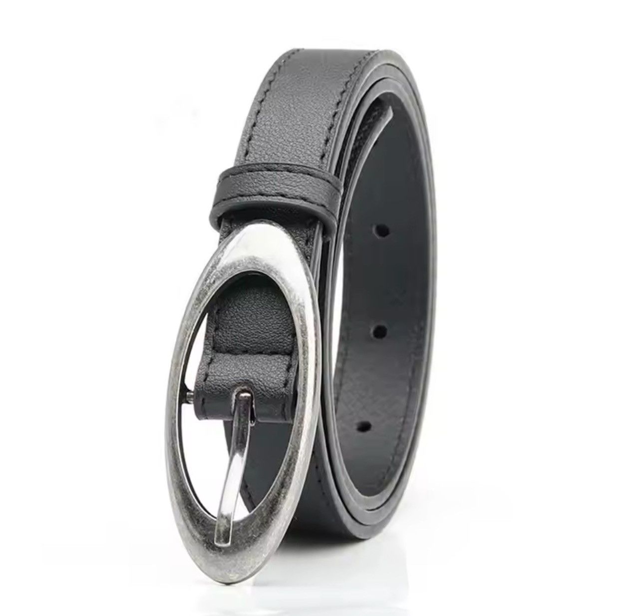 Japanese Brand × Vintage Harajuku Y2K Pu Leather Belt Size ONE SIZE - 4 Thumbnail