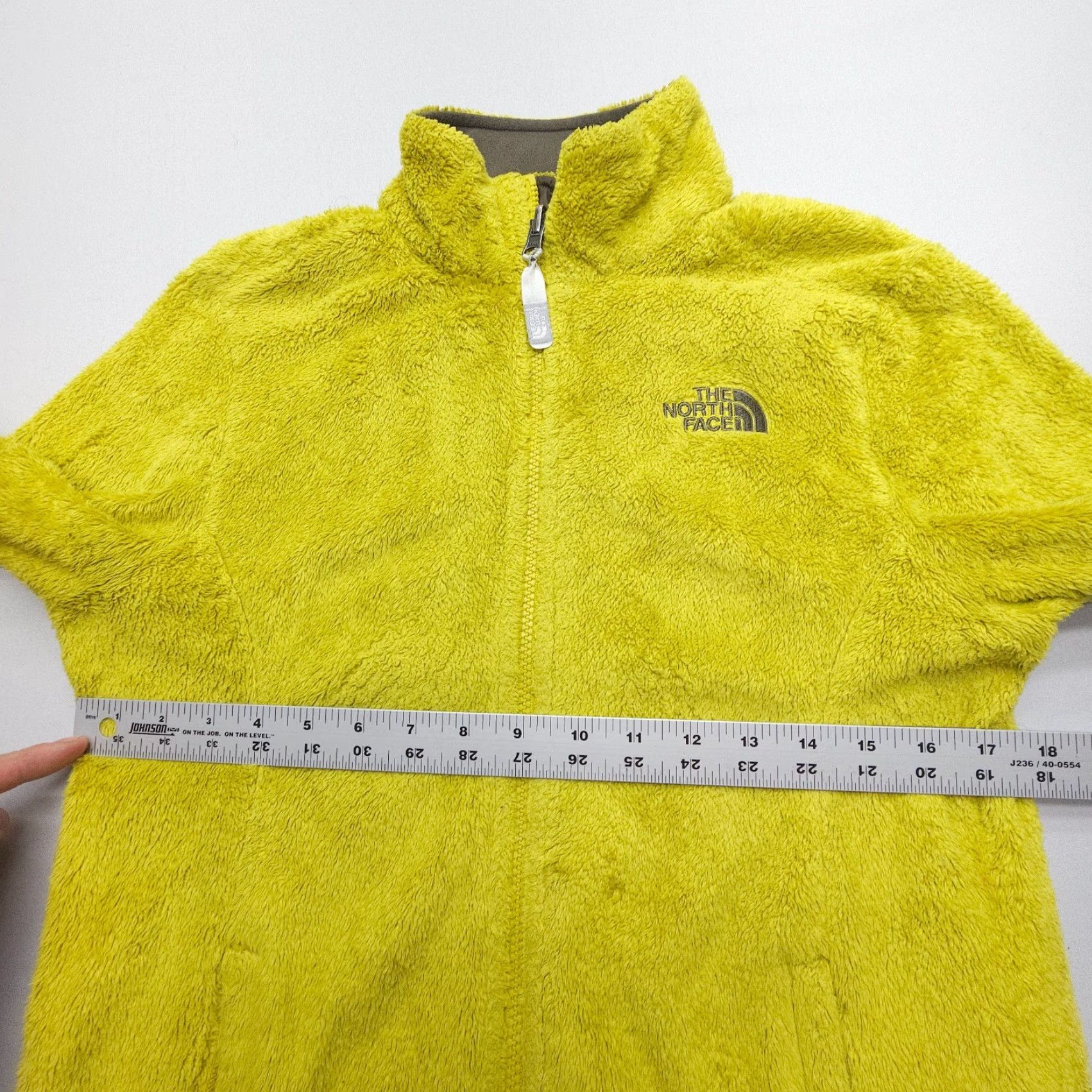 The North Face The North Face Fleece Jacket Womens Small Yellow Shaggy Y2K Gorpcore Hiking Size S / US 4 / IT 40 - 7 Thumbnail