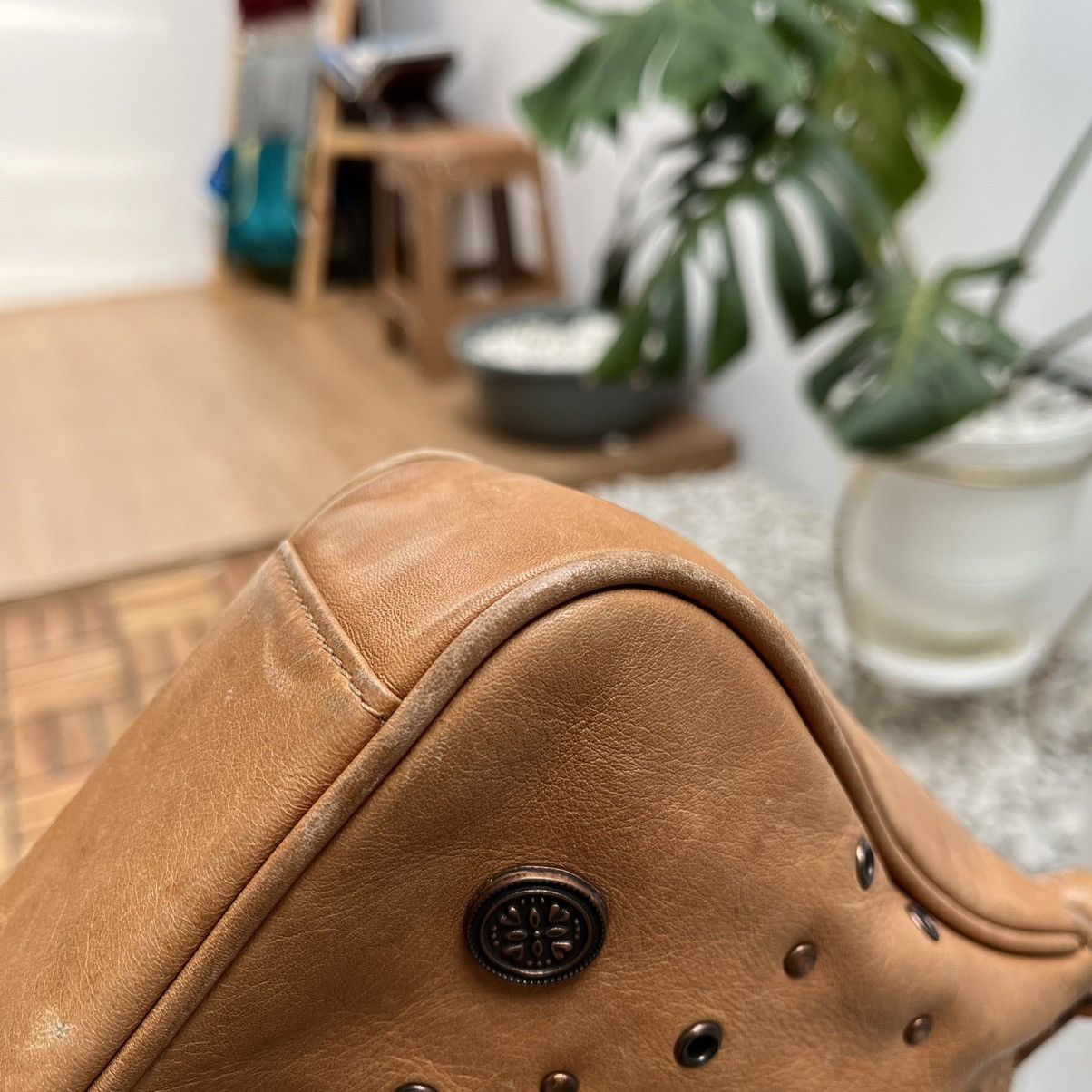 Leather × Y's × Yohji Yamamoto Leather Bag Yohji Yamamoto SACSNY Y'Saccs Vintage Hand Bags Size ONE SIZE - 15 Thumbnail