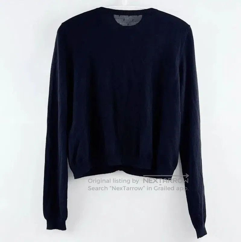 Valentino Valentino Women's Black Cardigan in Size L . Size L / US 10 / IT 46 - 2 Thumbnail