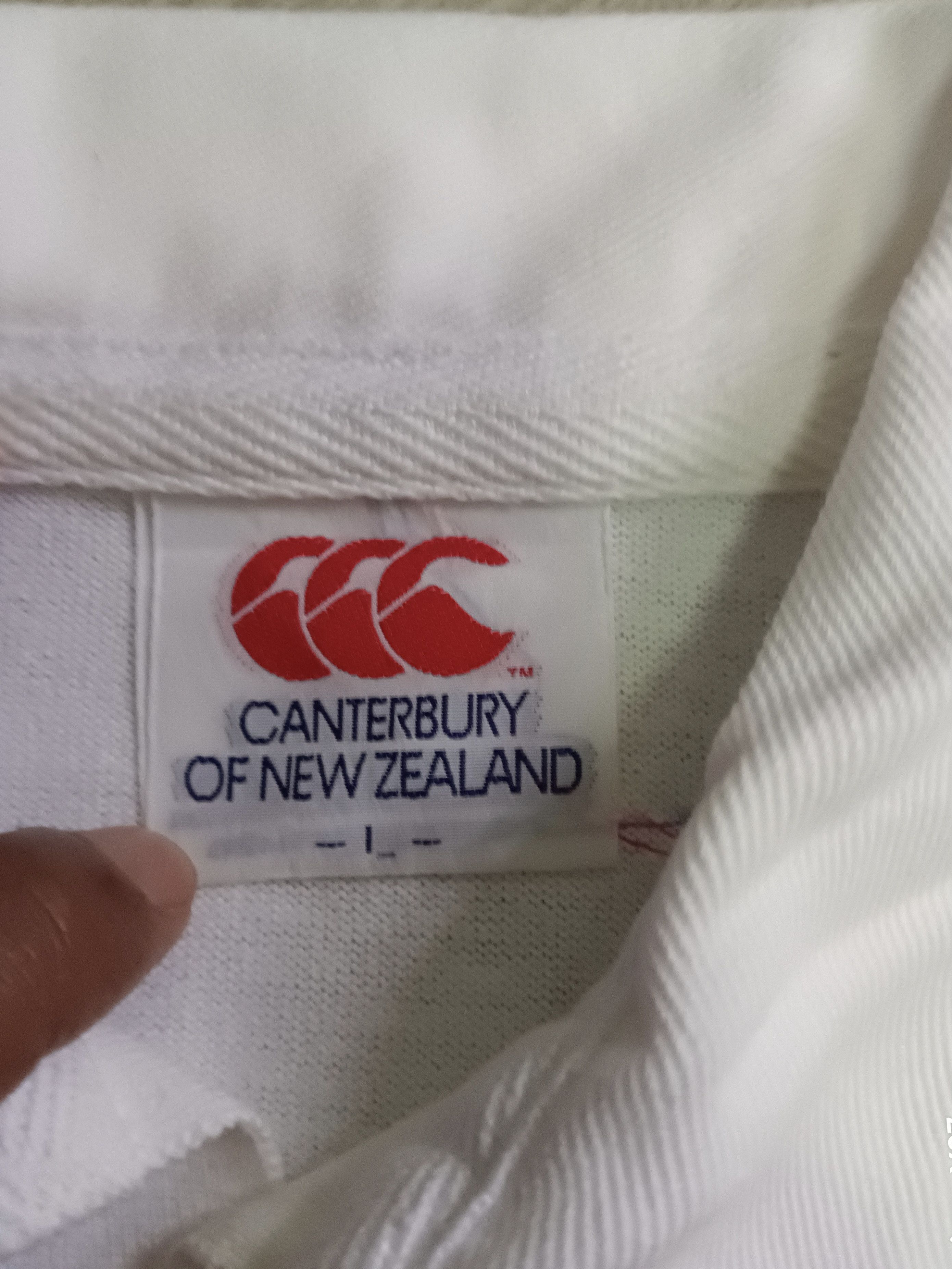 All Blacks × Canterbury of New Zealand × Vintage CENTERBURY POLO Size US L / EU 52-54 / 3 - 3 Thumbnail