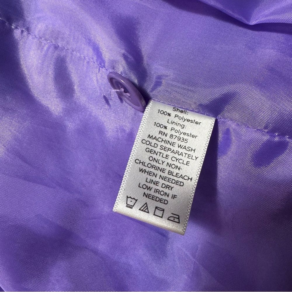 Other Susan Graver Purple Jacket Watercolor Jacket A199414 Size X Size XS / US 0-2 / IT 36-38 - 8 Thumbnail