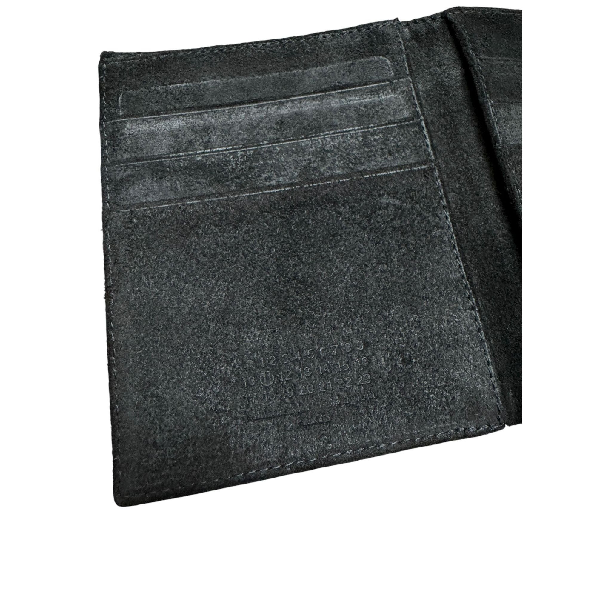 Maison Margiela Vintage Black Suede Leather Wallet Size ONE SIZE - 6 Thumbnail