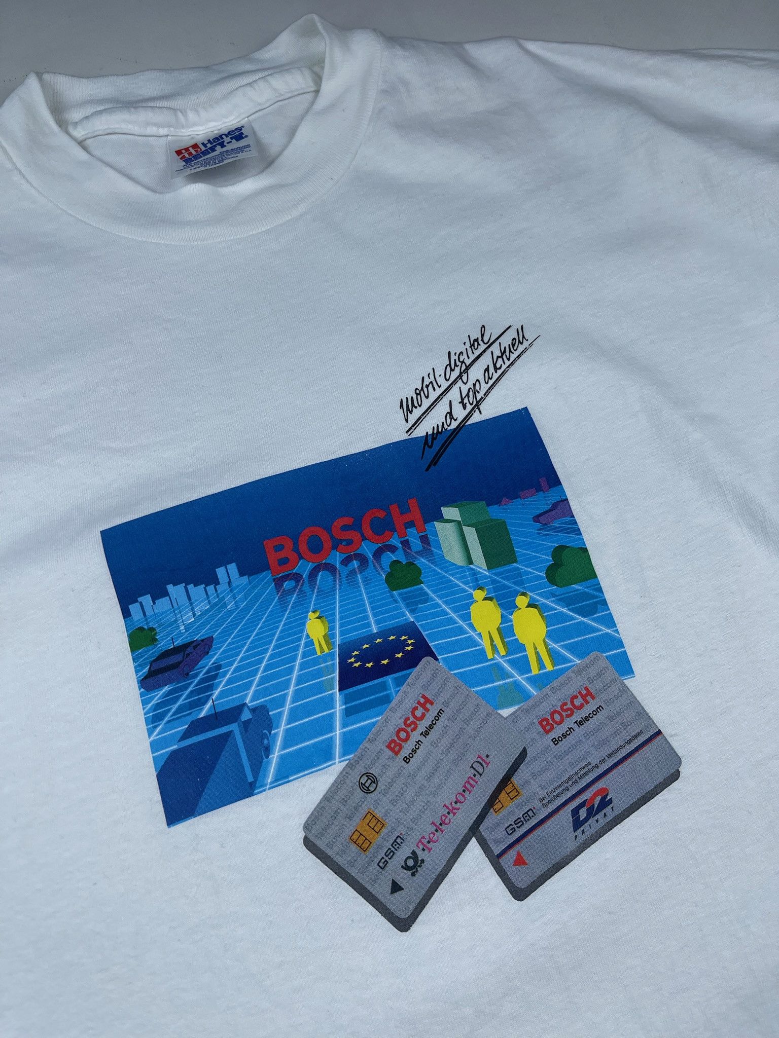 Other VINTAGE BOSCH SYSTEM ENGINEERING T-SHIRT Size US XL / EU 56 / 4 - 5 Thumbnail