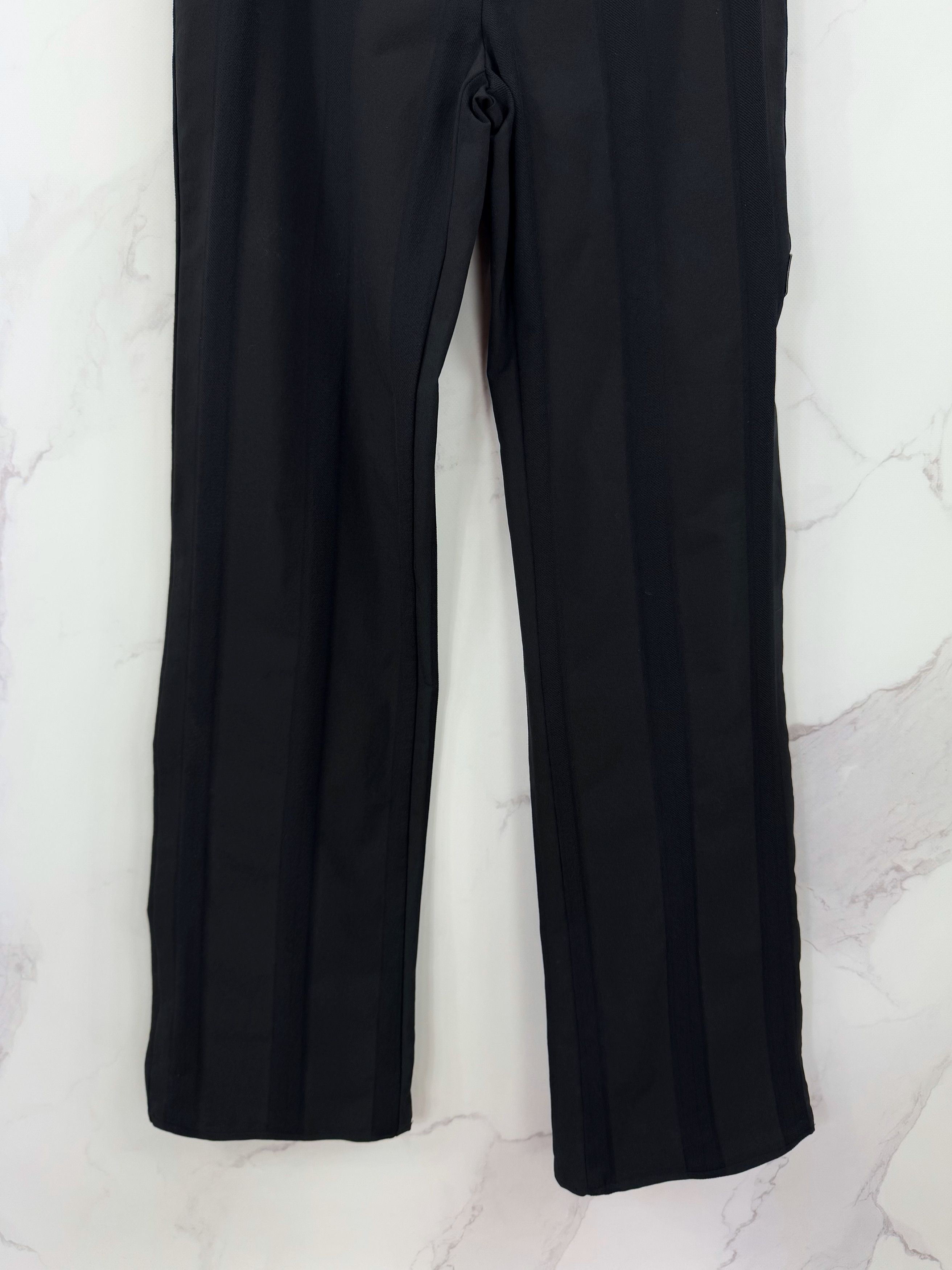 Marithe + Francois Girbaud Marithe Francois Girbaud SPQR City Black Track Pants Italian Size 27" / US 4 / IT 40 - 3 Thumbnail