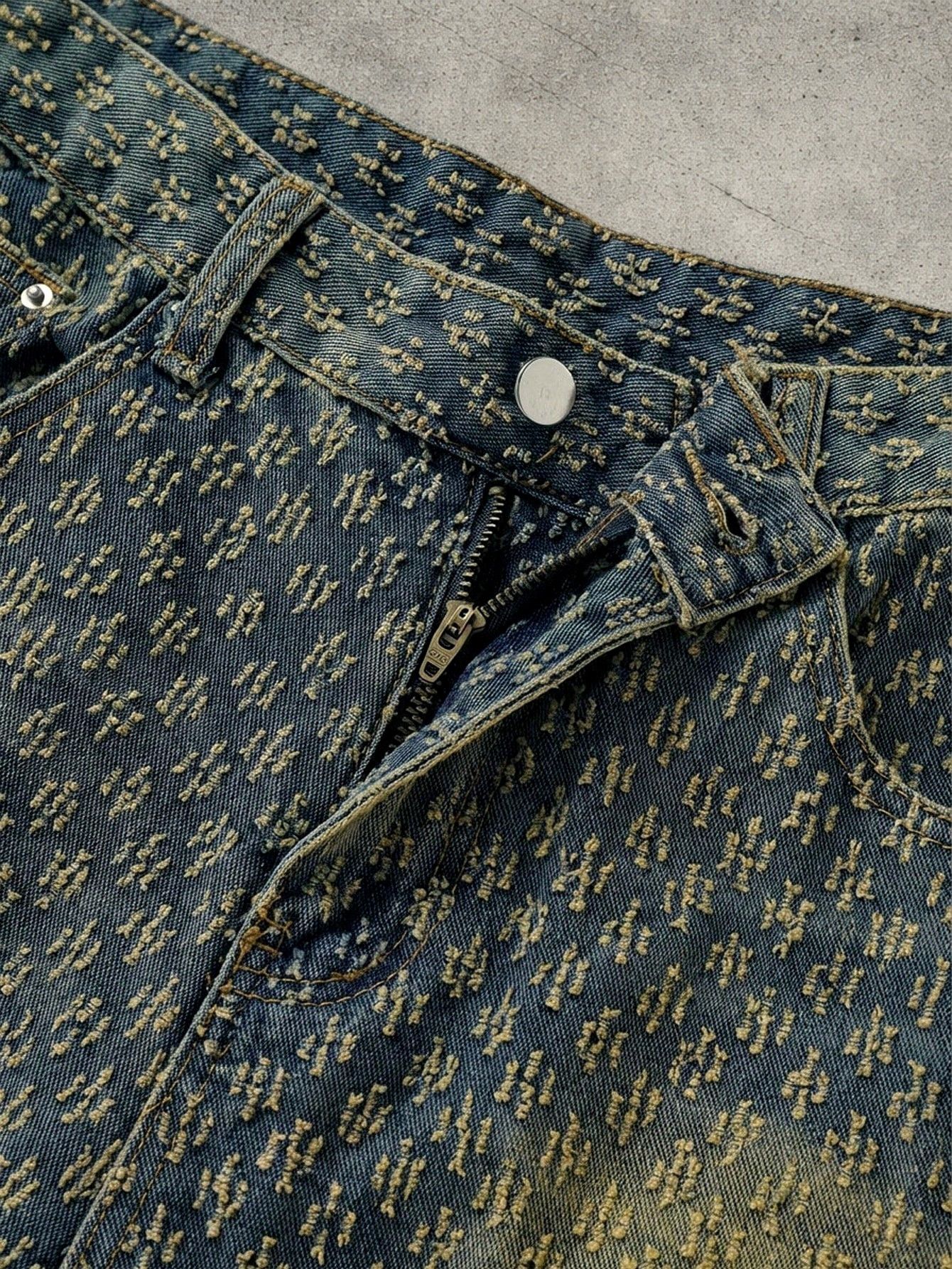 Japanese Brand Ripped jeans shorts Size US 32 / EU 48 - 4 Thumbnail