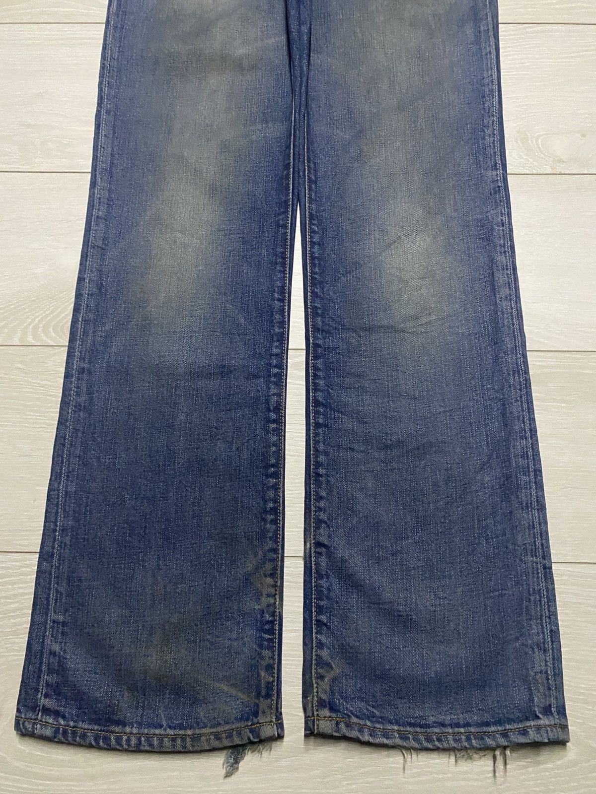Japanese Brand Vintage Gap California USA Ghost Rider Loose Jeans Size US 31 - 5 Thumbnail