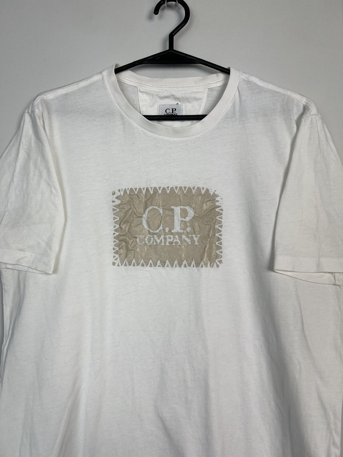 C.P. Company Tshirt CP Company Big Logo White Size US M / EU 48-50 / 2 - 3 Thumbnail
