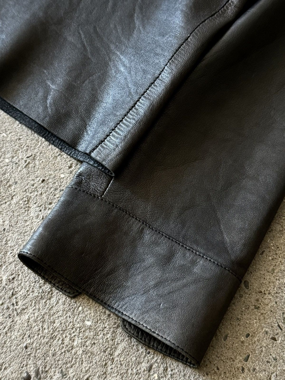 Gucci × Tom Ford Archive Gucci - Tom Ford - FW1997 - Calfskin Vareuse Shirt Size XS / US 0-2 / IT 36-38 - 5 Thumbnail