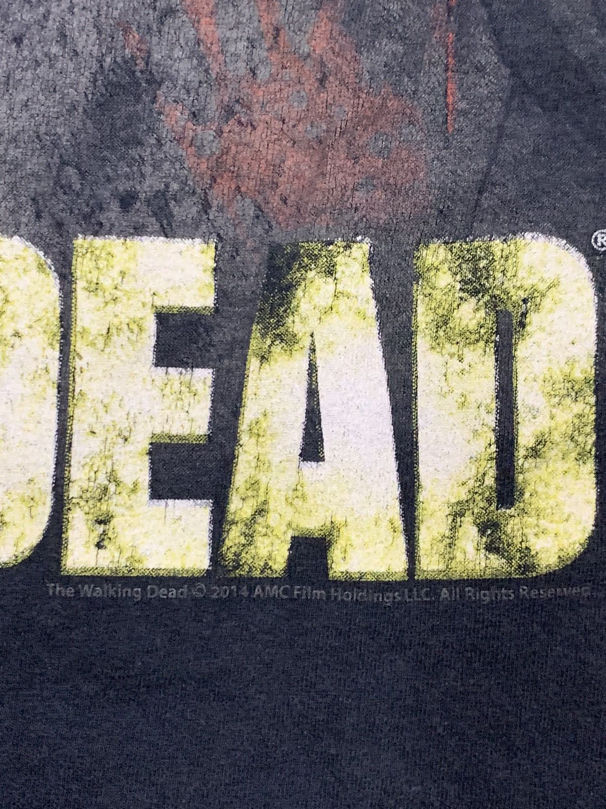 Affliction Distressed Dead Zombie big print Size US L / EU 52-54 / 3 - 9 Thumbnail