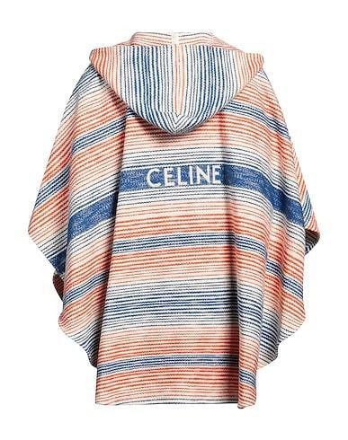 Celine o1bcso1str0824 Baja Cape In Cotton Tweed in Multicolor Size XS / US 0-2 / IT 36-38 - 4 Thumbnail