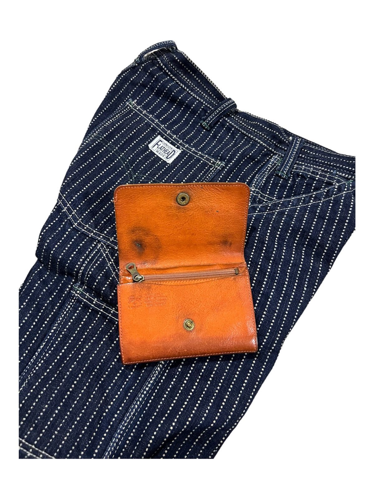 Il Bisonte Il Bisonte 🇮🇹 Hand Craft Leather Patina Bifold Wallets Size ONE SIZE - 4 Thumbnail