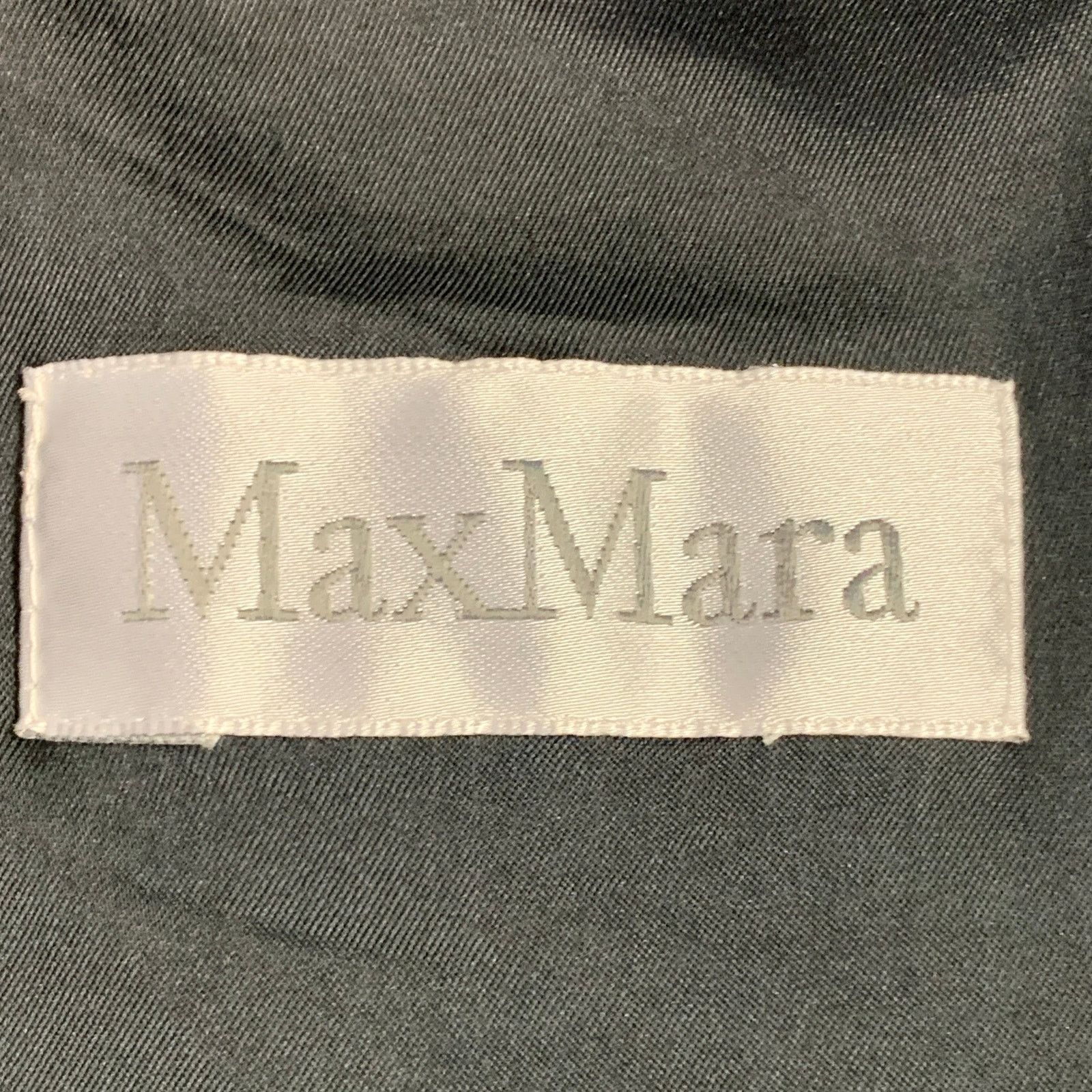 Max Mara 6 Navy Triacetate Blend Notch Lapel Jacket Blazer Size S / US 4 / IT 40 - 6 Thumbnail