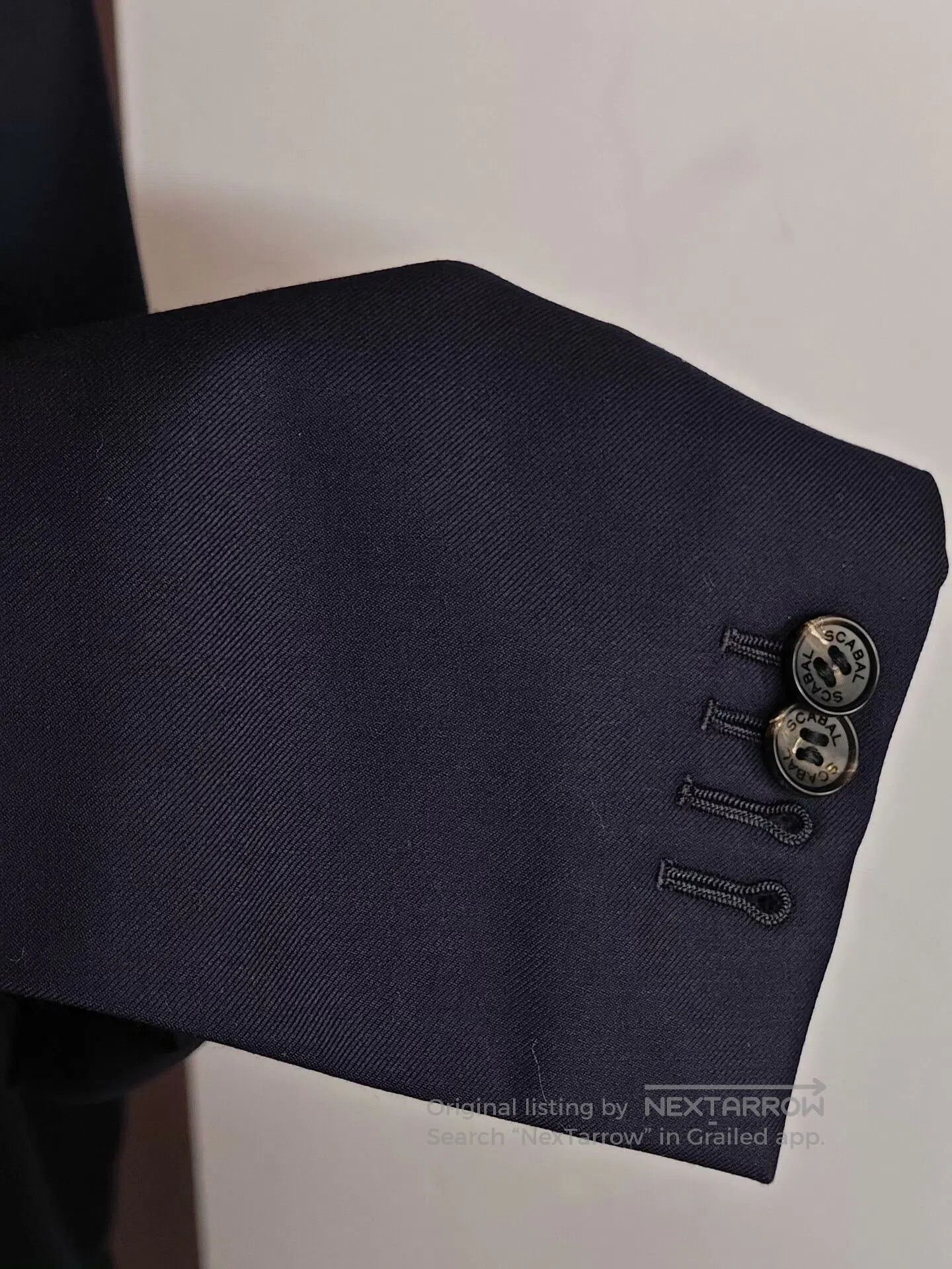 SCABAL Custom British Scabal Wool Suit. Size US L / EU 52-54 / 3 - 4 Thumbnail