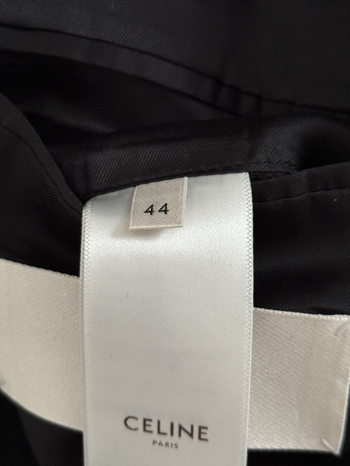 Celine Celine black wool blazer Size 44R - 9 Thumbnail