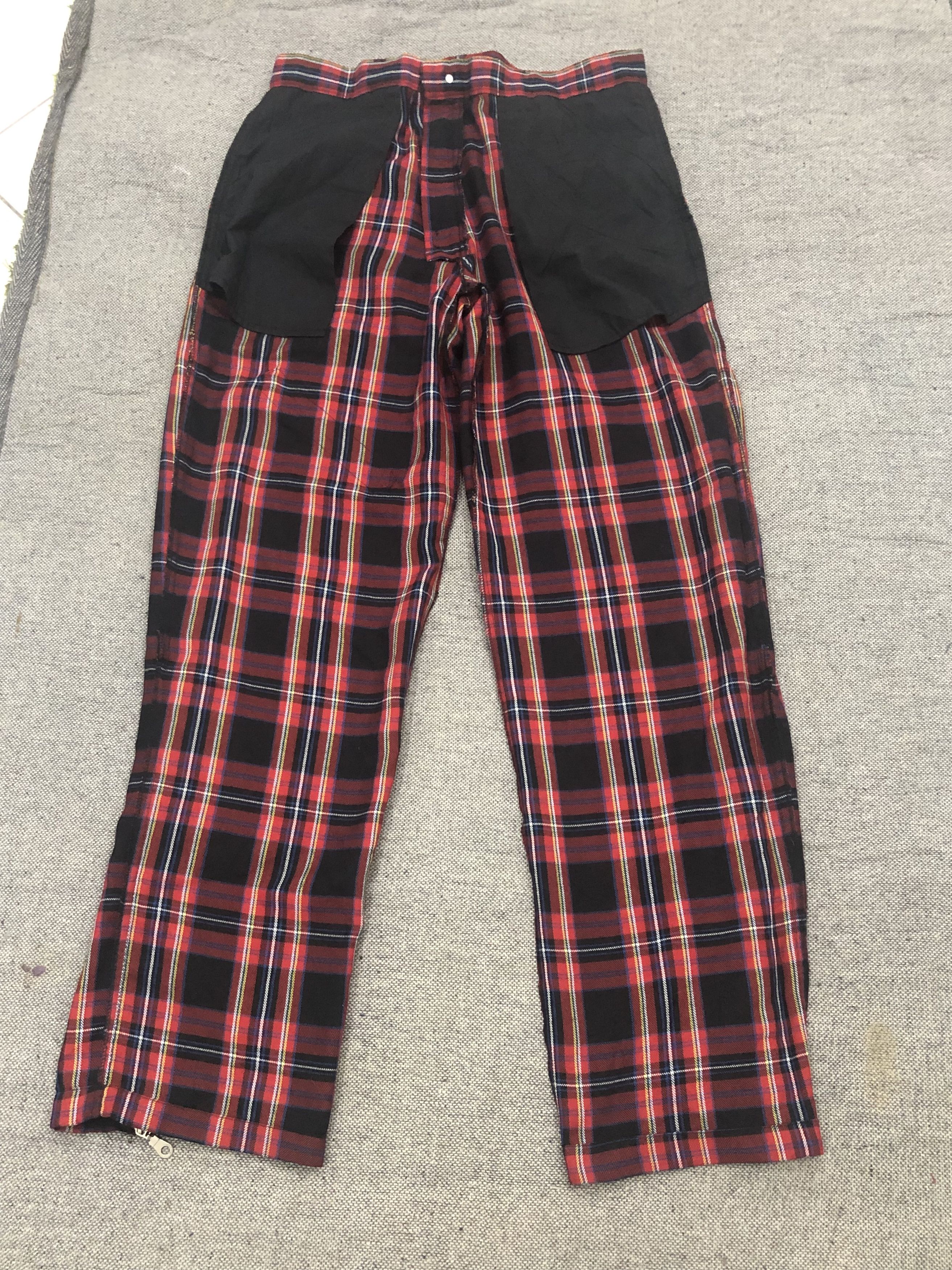 Japanese Brand Rare Mordid Threads Plaid Punk Bondage Pants Size 34 Size US 34 / EU 50 - 8 Thumbnail