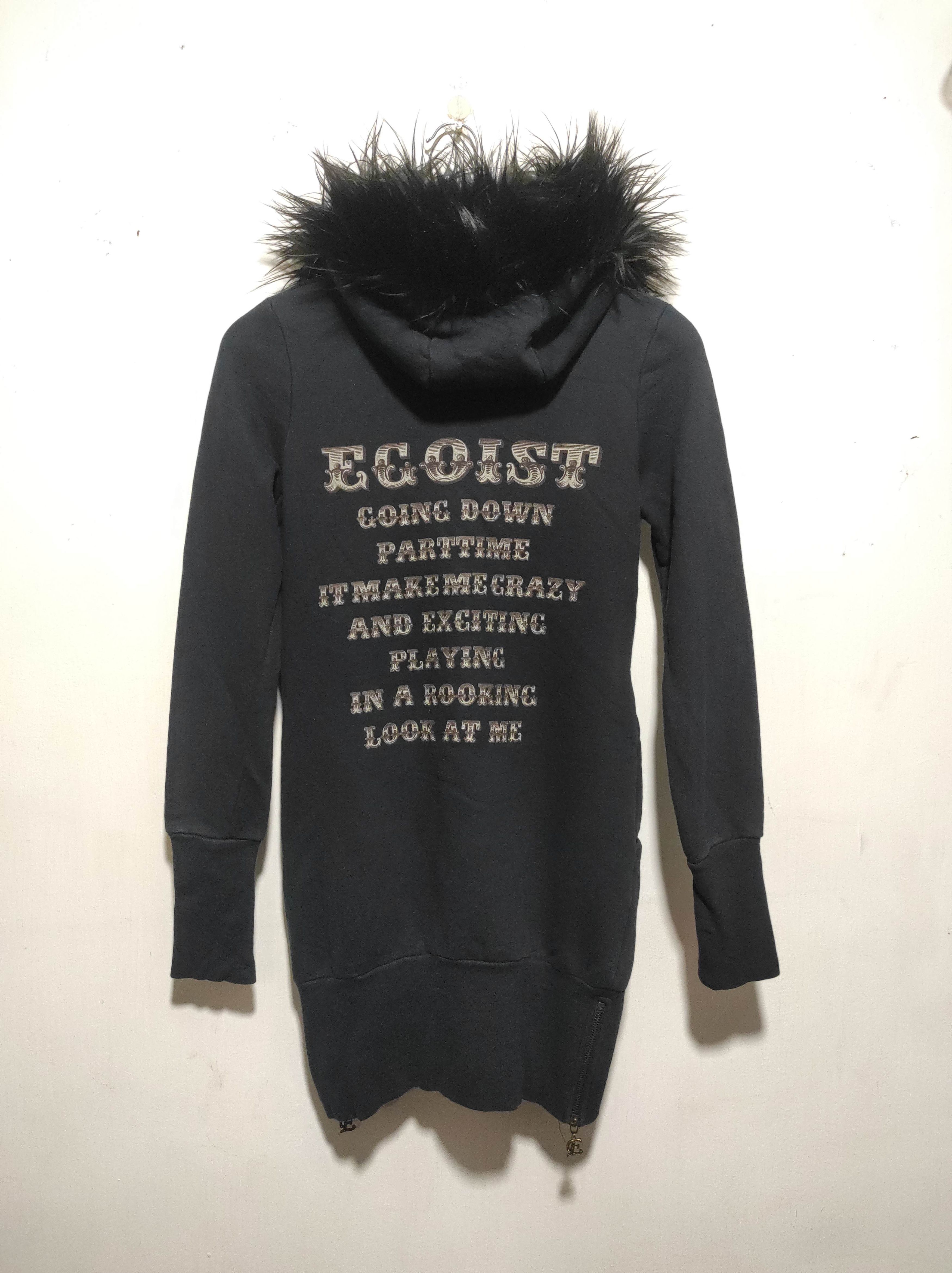 If Six Was Nine Egoist Half Button Fur Hoodie IfSixWasNine LGB style Size S / US 4 / IT 40 - 15 Thumbnail