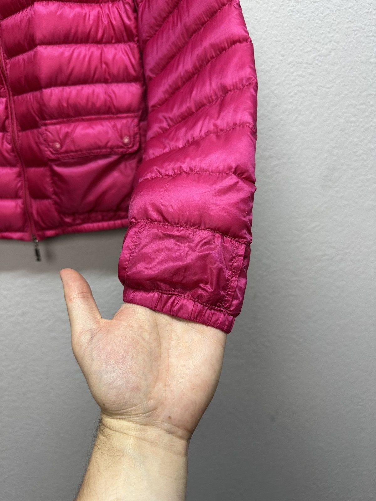 Moncler Moncler Lans Down Puffer Jacket Pink Lightweight Size M / US 6-8 / IT 42-44 - 6 Thumbnail