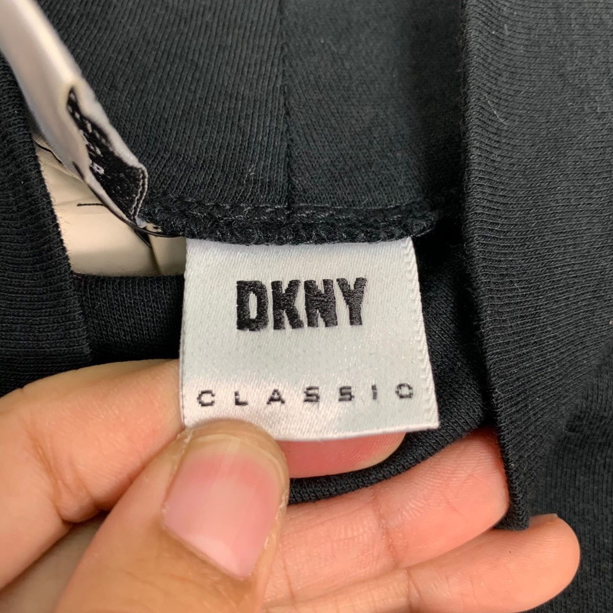 DKNY DKNY Black Plain Turtle Neck Long Sleeve T Shirt #0345-C16 Size US M / EU 48-50 / 2 - 13 Thumbnail