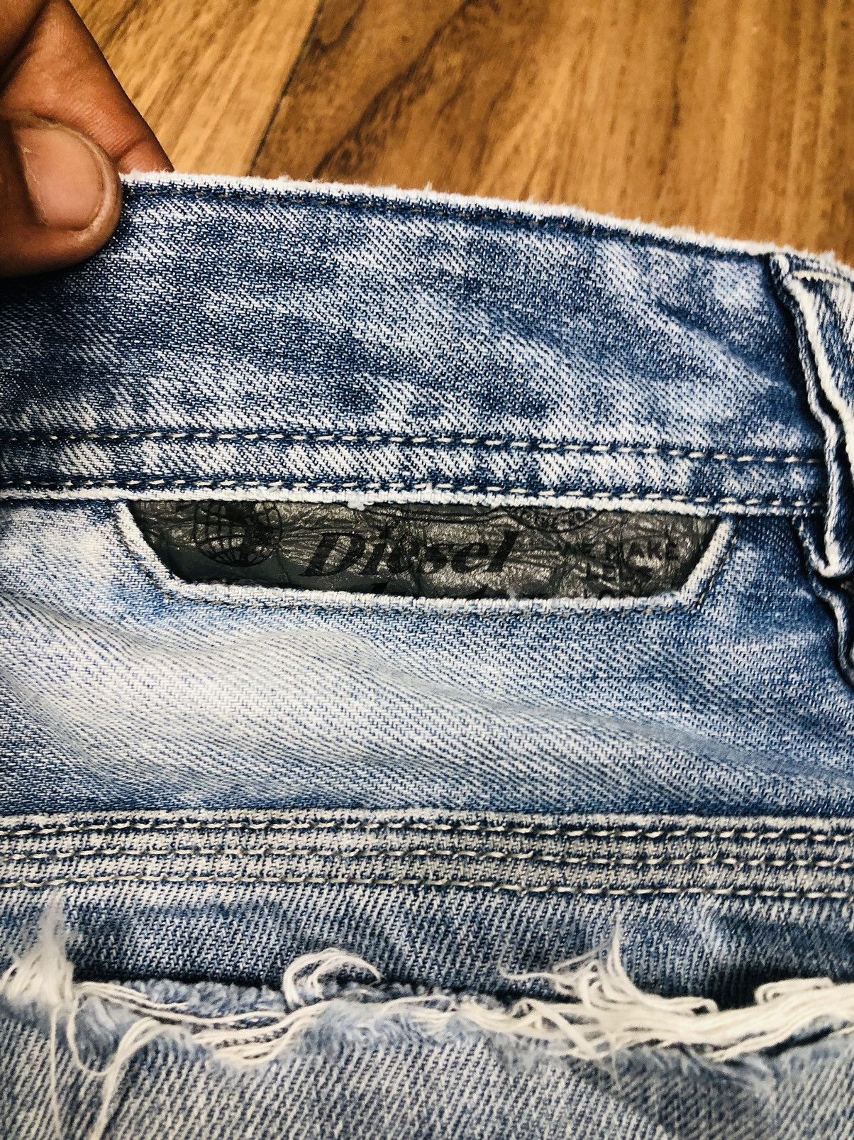 Diesel Diesel Industry Distress Jeans (33) Size US 28 / EU 44 - 23 Thumbnail