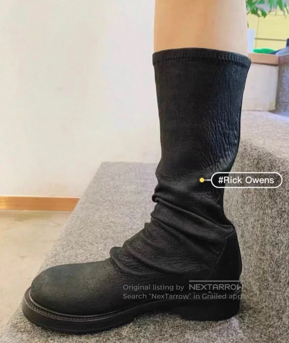 Rick Owens Rick Owens Women's Sock Boots. Size US 8 / IT 38 - 4 Thumbnail